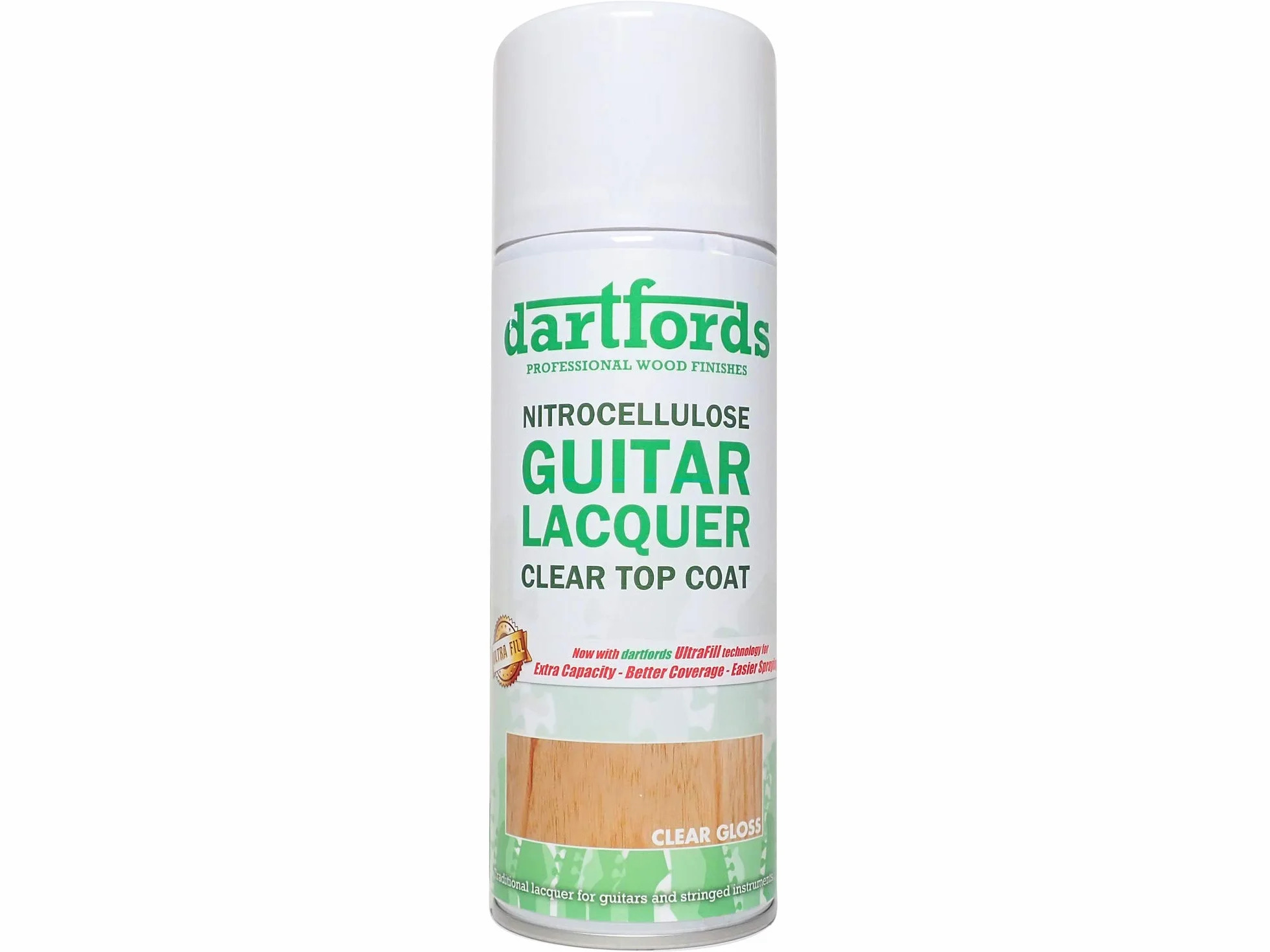 dartfords FS5000 błyszczący lakier do gitary nitrocelulozowej – aerozol 400 ml