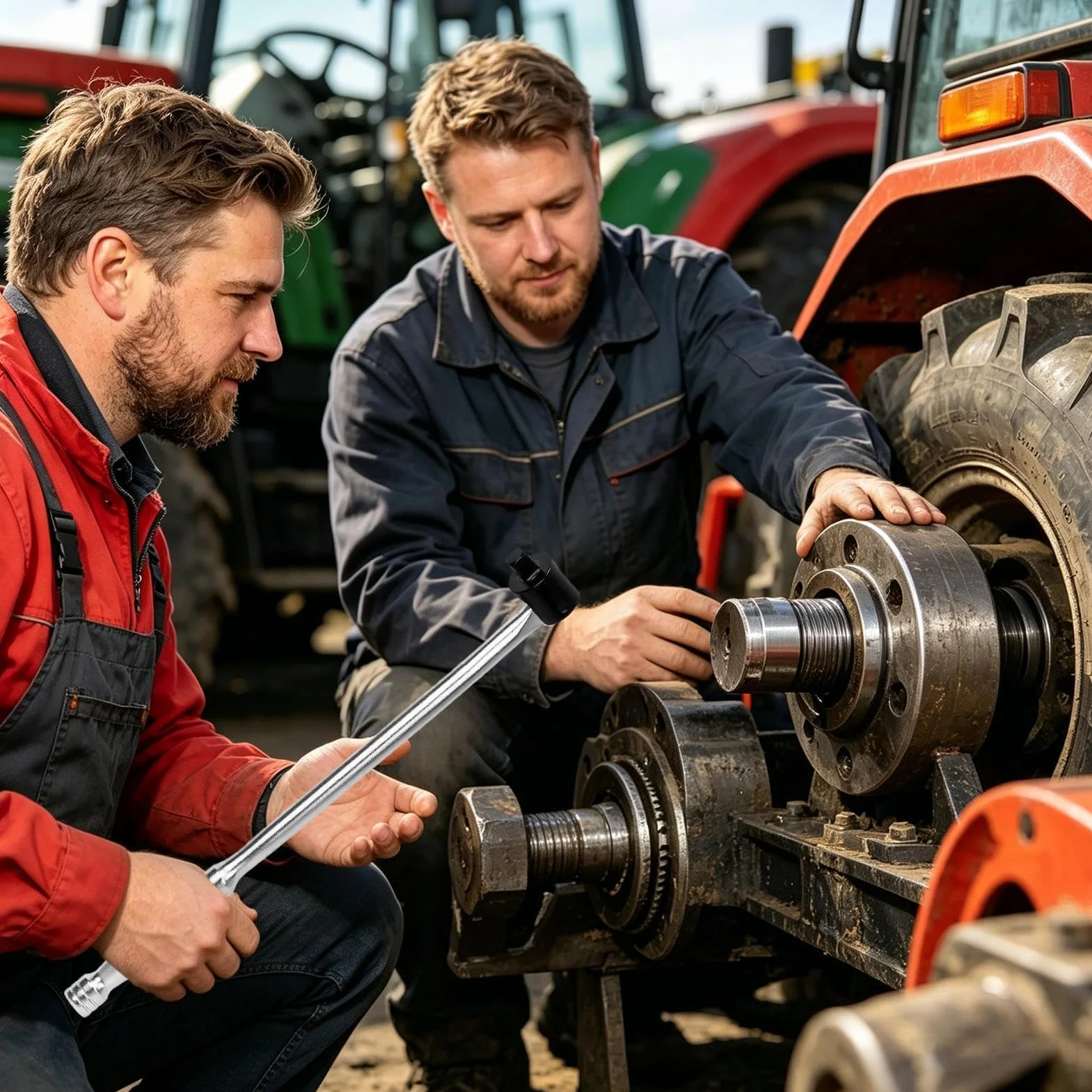 Klucz Dynamometryczny Adapter Giętki 1/2 | Przedłużka nasadowa z łożyskiem kulkowym sprężynowym Do Naprawy Motocykli Ciężarówek Rowerów Warsztat Garaż Projekt