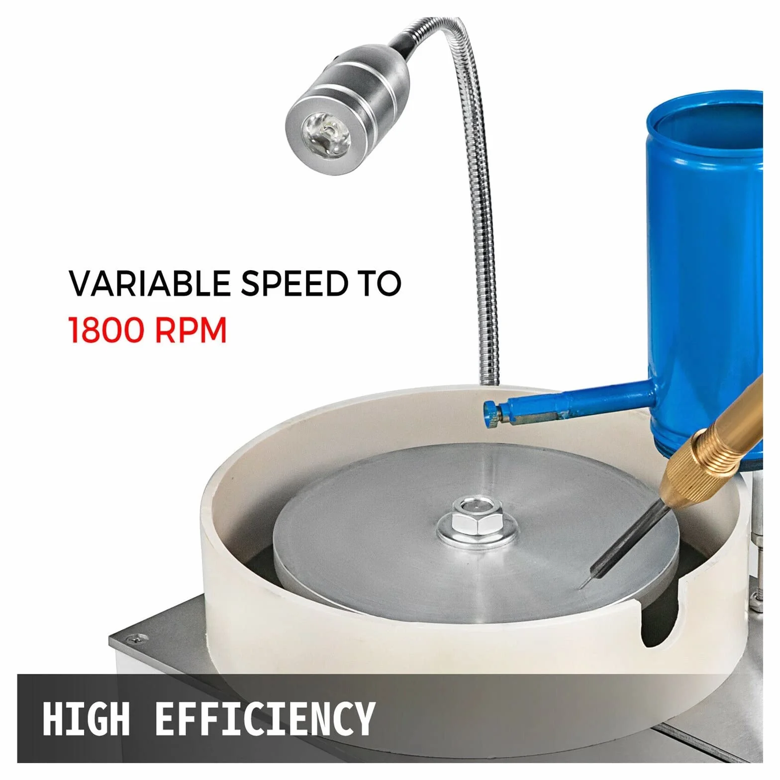 1800/2800 RPM polerka do biżuterii polerka klejnoty polerka do cięcia grawerowanie wiercenie szlifowanie(6in Grinding Disc)