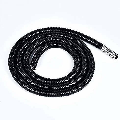 Spiralna osłona kabla, Osłona przewodu węża metalowego powlekanego plastikiem, 5 m, różne rozmiary(ID 51mm x 5M)