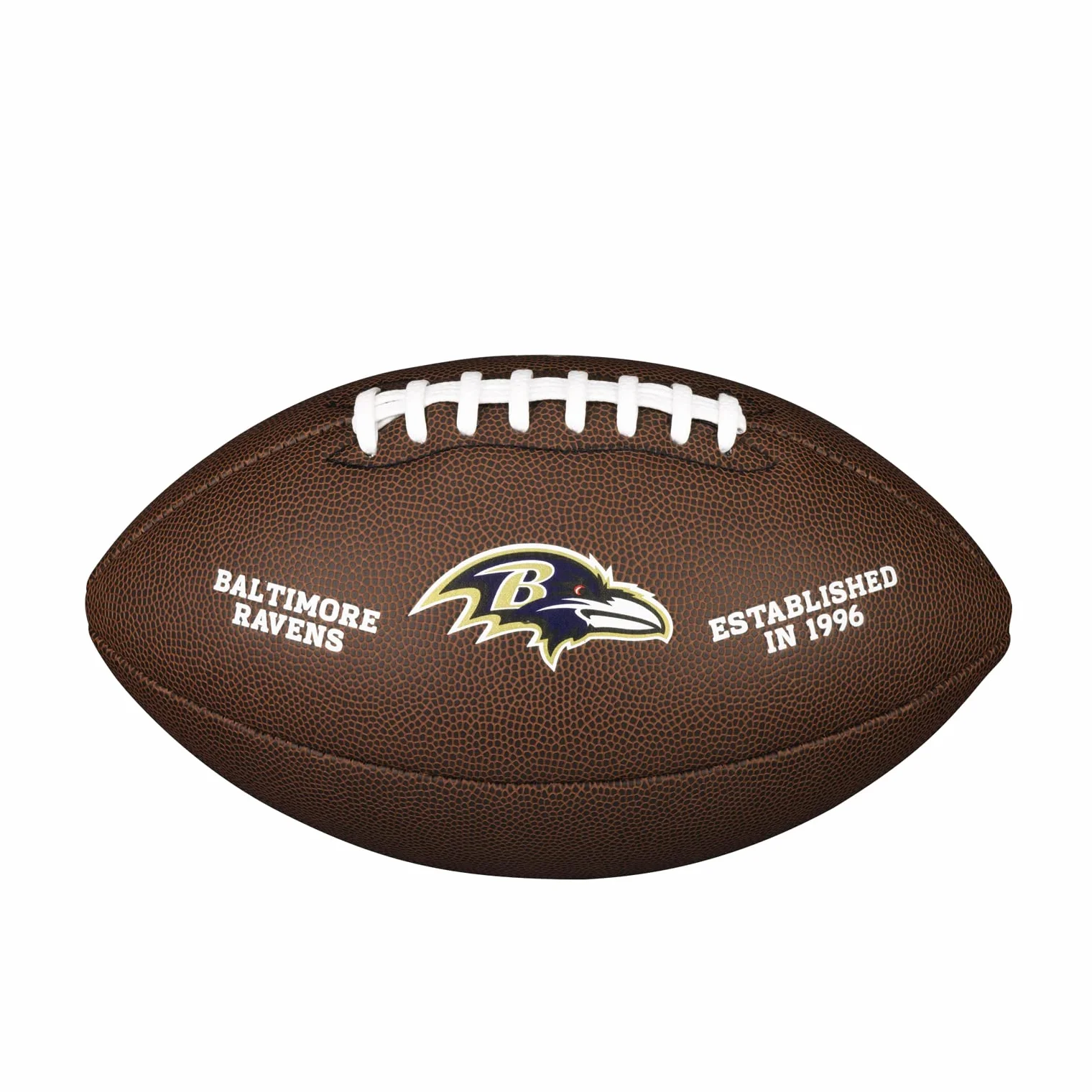 Wilson Sporting Goods Unisex Wilson American Football NFL TEAM LOGO oficjalny rozmiar mieszanej skóry, brązowy, oficjalny Wielka Brytania