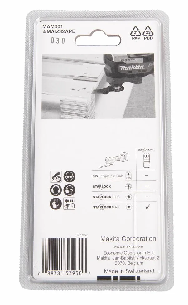 Makita B-66400 Starlock Max piła tnąca 32 MAM001 BiM
