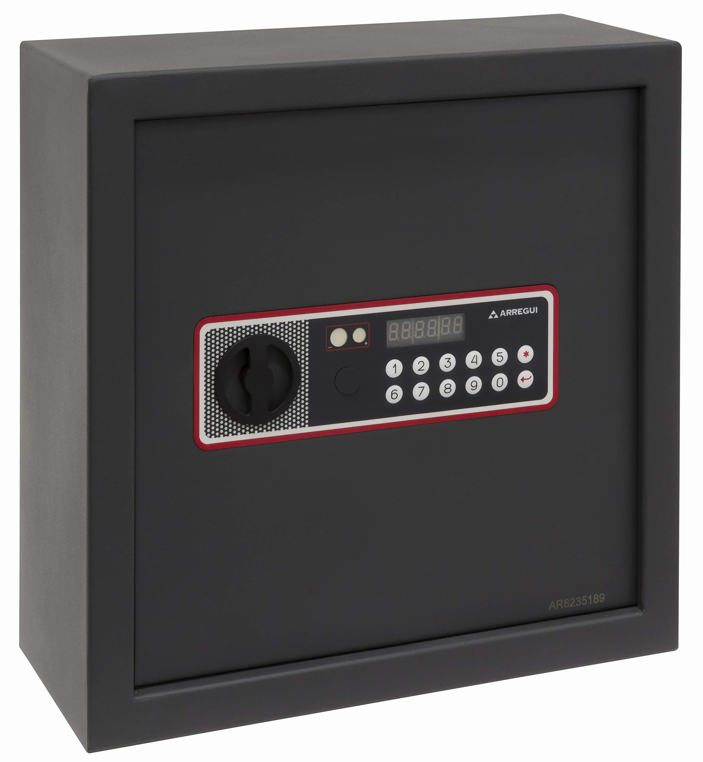 ARREGUI Cover 172160 sejf elektroniczny zamek szyfrowy do kamuflażu na podwójnym dnie szafy, sejf elektroniczny, sejf meblowy, 35 x 35 x 15 cm, 11 l