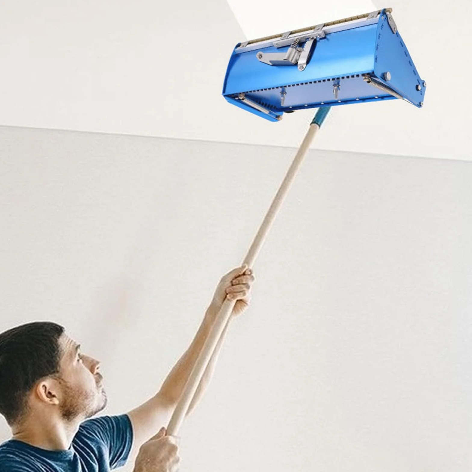 Fafeicy 12-calowe Pudełko do Płyt Gipsowo-kartonowych Aluminiowe Narzędzie, Pudełko do Wykańczania Płyt ściennych do Tynkowania Płyt Gipsowo-kartonowych i Projektów Malarstwa Domowego