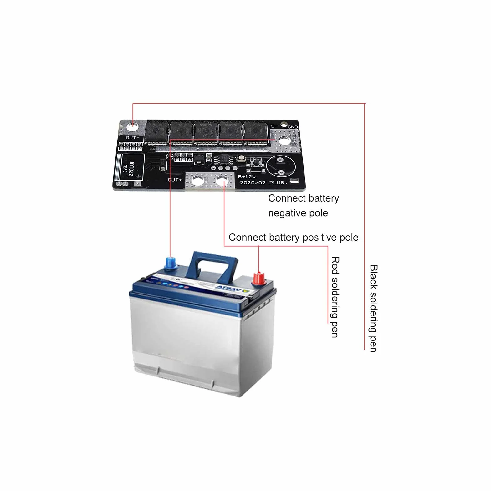 12 V Spawarka Punktowa Zestaw Mini Zgrzewarka Punktowa DIY Przenośny Akumulator Spawanie Punktowe Urządzenie Pamięci P/C/B Płytka Drukowana do 18650