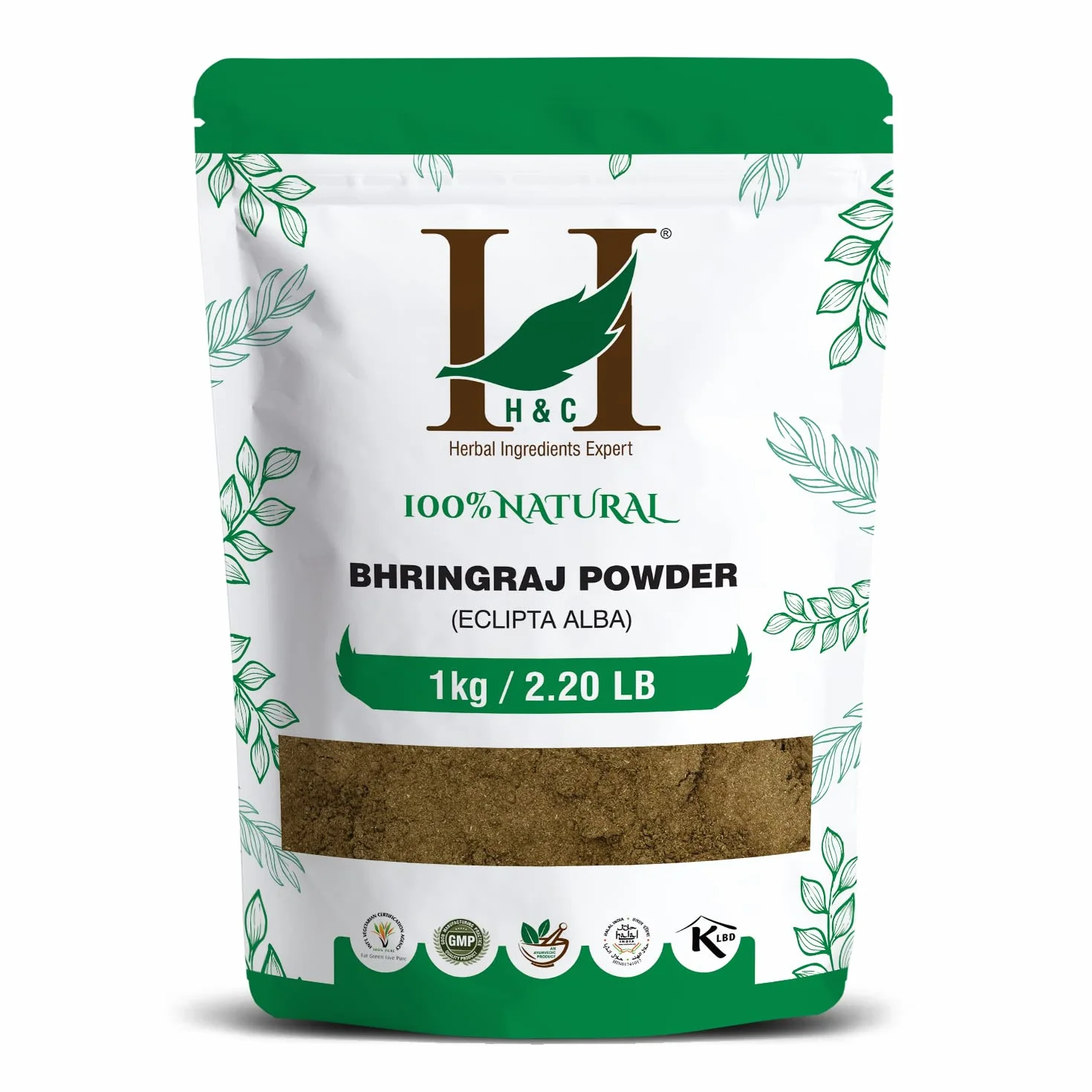 Naturalny proszek Bhringraj 1 kg do włosów