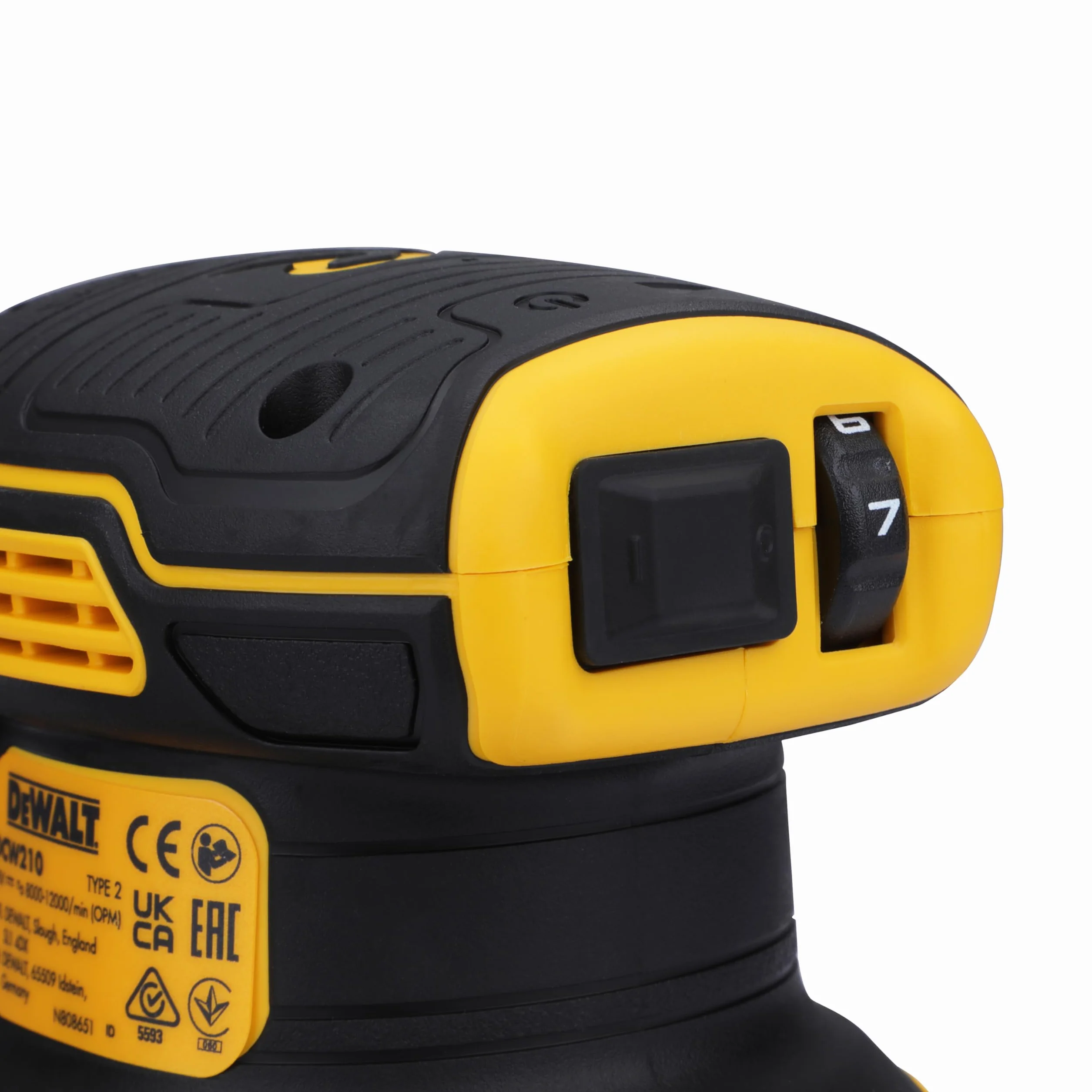 Dewalt Xr Bl Szlifierka, Czarny/Żółty, 125 mm
