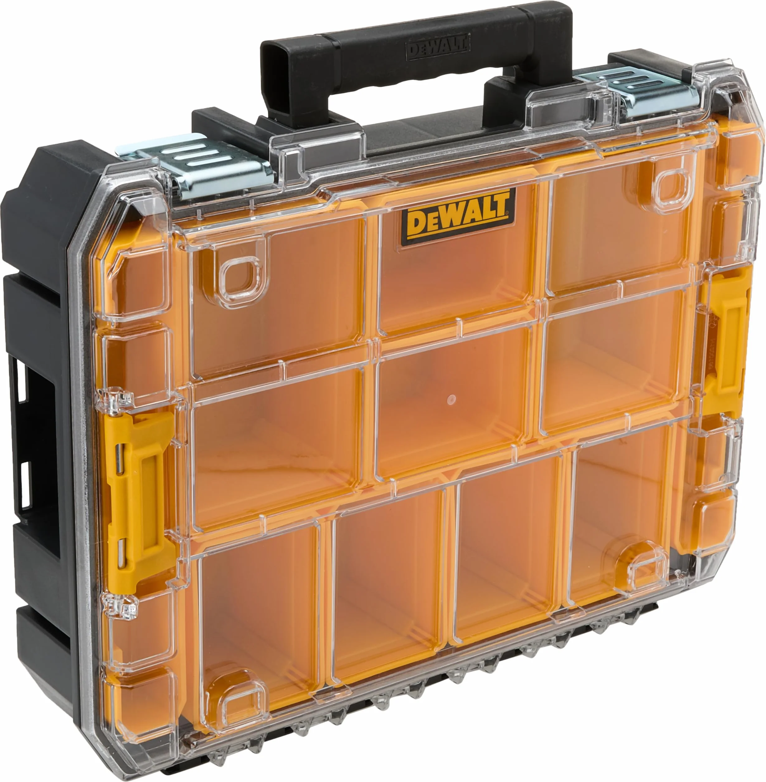 DEWALT Solidny Dwst1-71194 - organizador z tapa transparente tstak v sellado dla profesjonalistów i majsterkowiczów do pracy profesjonalnej wysoka trwałość