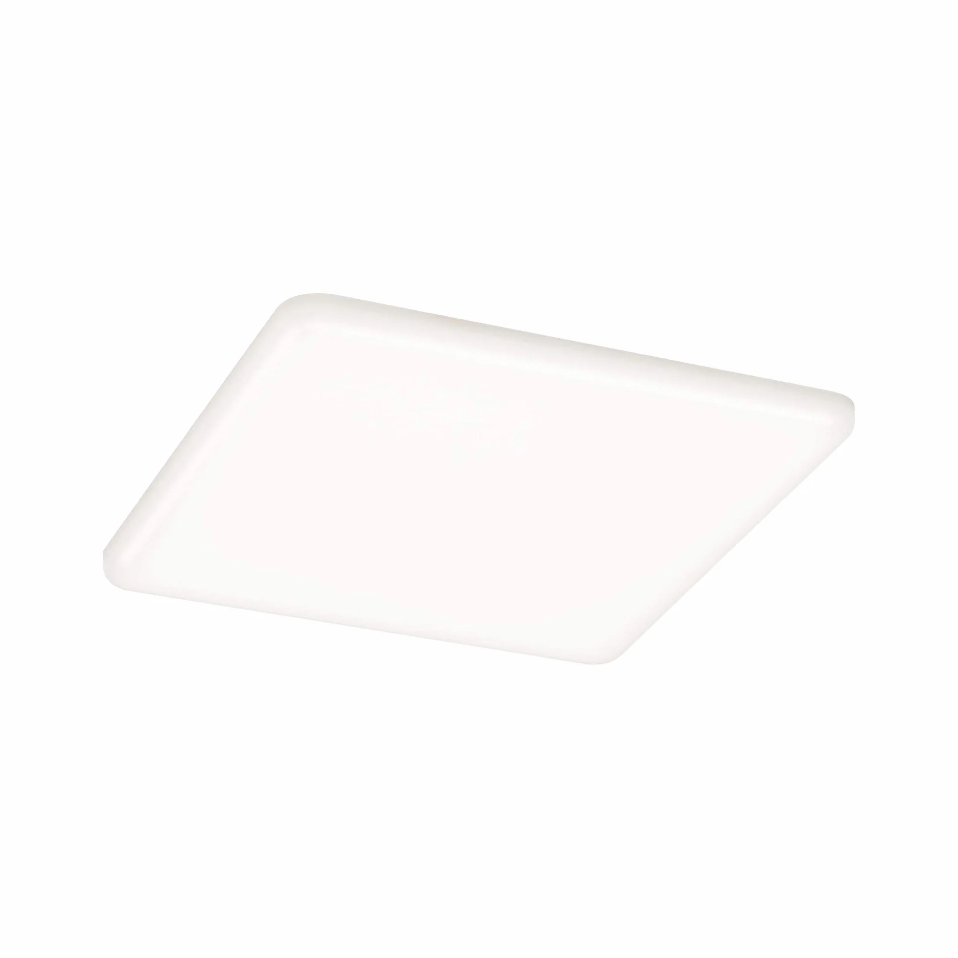 Paulmann 92398 Panel LED, oprawa wpuszczana Veluna VariFit, IP44 185x185mm czworok., w kompl. oprawa sufitowa 1x17,5 W satyn. tworzywo sztuczne 4000 K