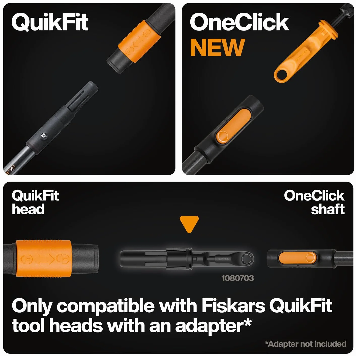 Fiskars OneClick Shaft L