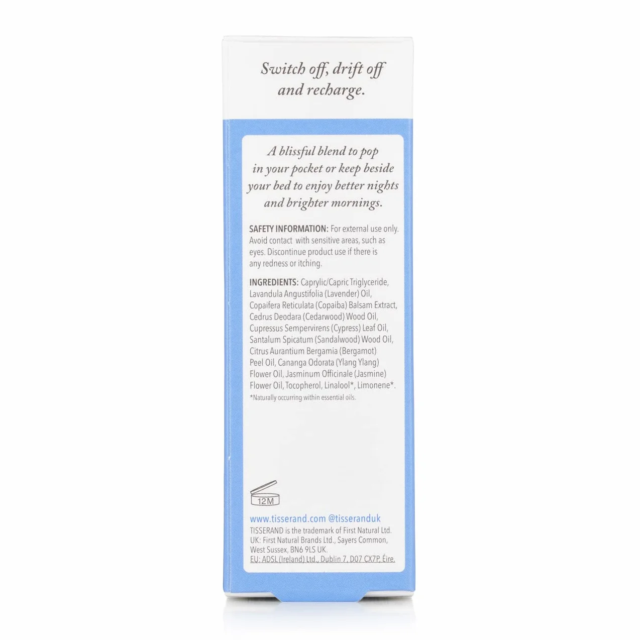 Tisserand Aromatherapy Sleep Better Roller Ball 10ml
