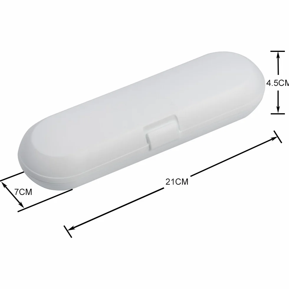 Nincha Philips Sonicare Series przenośne etui na szczoteczki do zębów elektryczne, trwałe, przyjazne dla środowiska, oddychające, tworzywo sztuczne do kontaktu z żywnością (białe)
