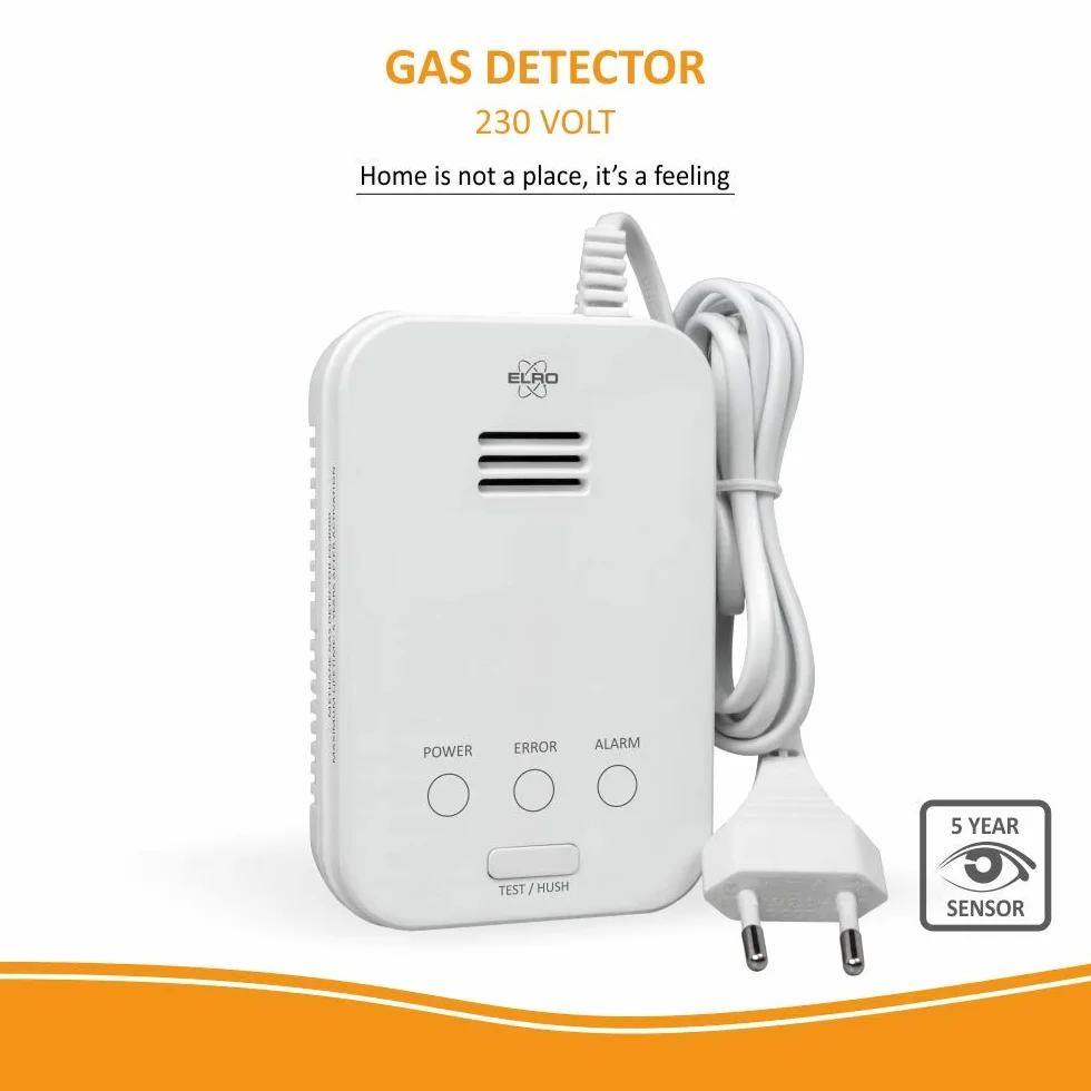 ELRO FG4000P detektor gazu ziemnego (metan) - 230 V