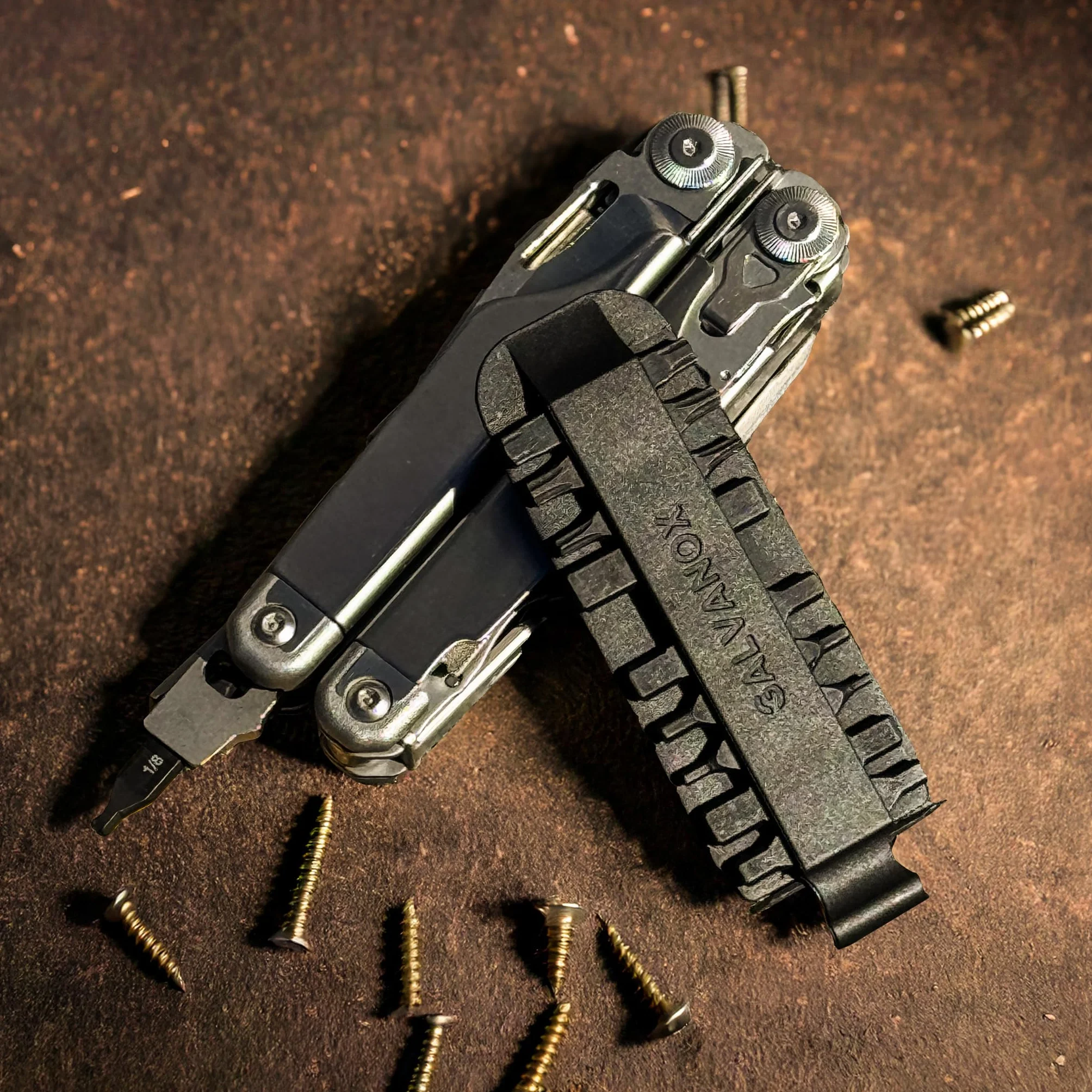 Galvanox Zestaw Bitów Płaski 21 szt. Hartowana Stal S2 59-HRC Do Śrubokrętów Leatherman