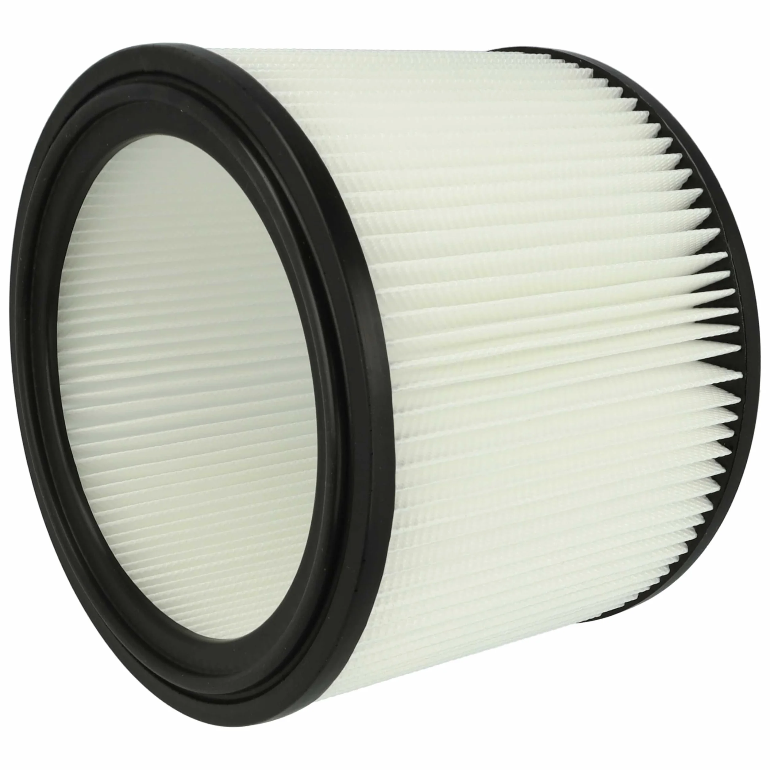 vhbw 4 x element filtrujący kompatybilny z odkurzaczem Gisowatt ASS 50, GSW 10 - filtr drobnego kurzu, papier/guma
