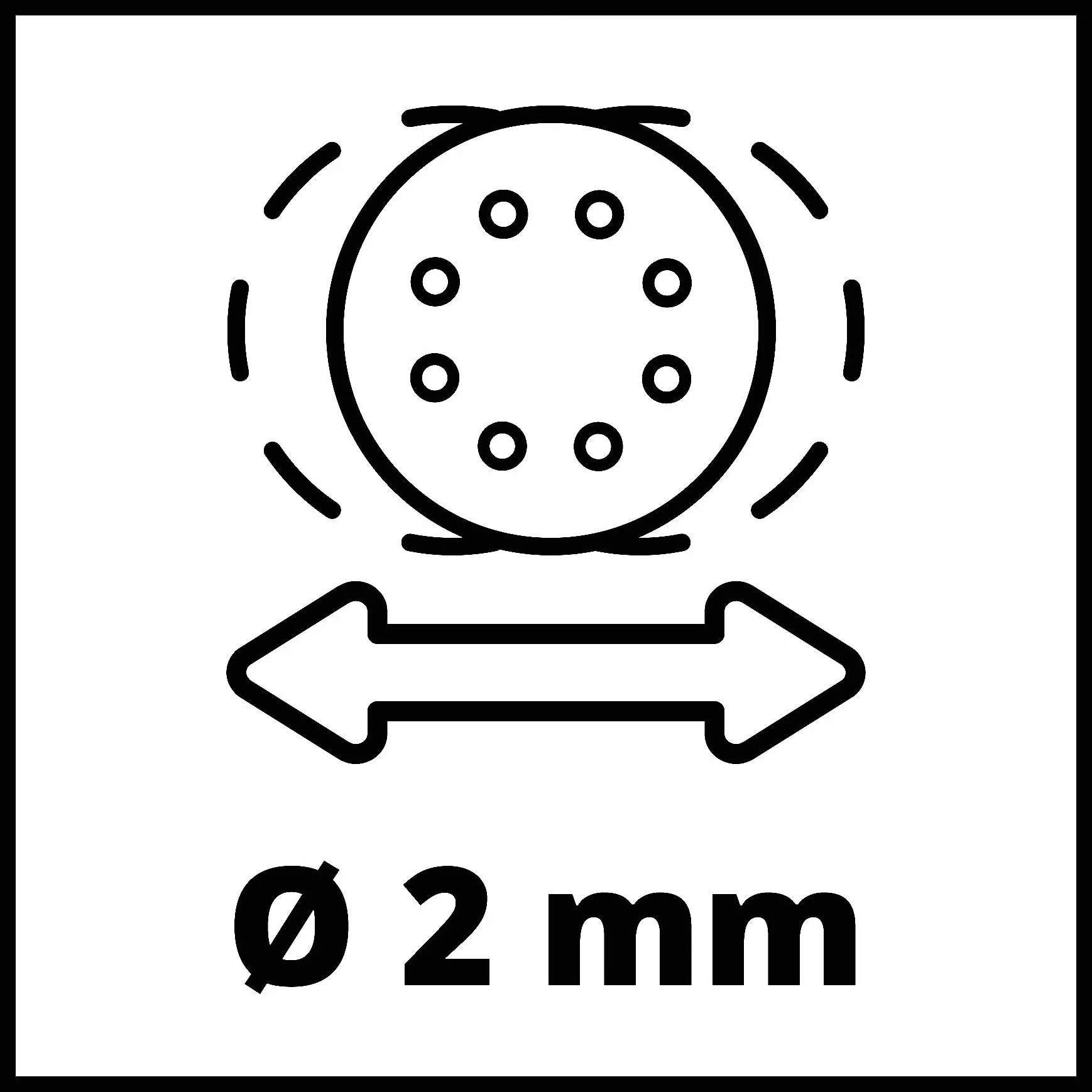 Einhell Akumulatorowa szlifierka mimośrodowa TE-RS 18 Li Solo Power X-Change (Li-ion, 18 V, tarcza szlifierska Ø 125 mm, uchwyt Softgrip, w tym 1 x papier ścierny, bez akumulatora i ładowarki)