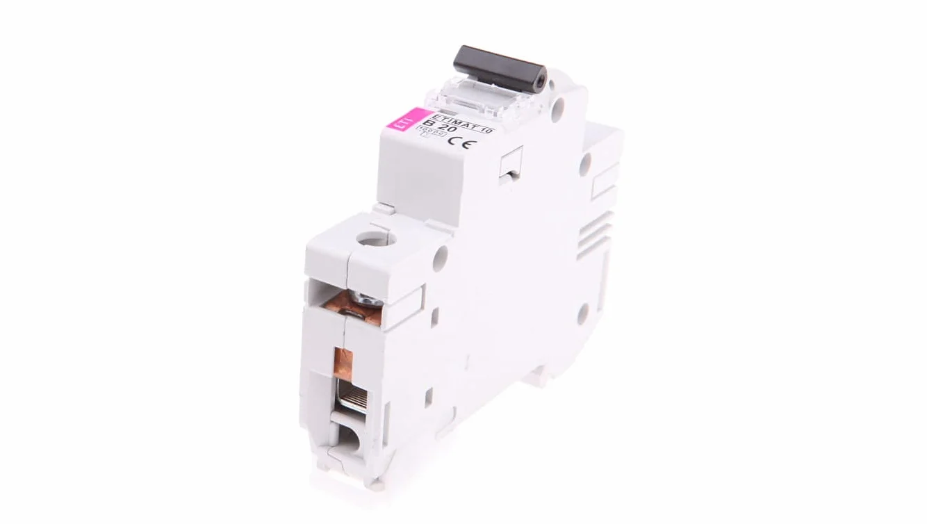 Wyłącznik nadprądowy 1P B 20A 10kA AC ETIMAT10 002121717 mask5904722937895