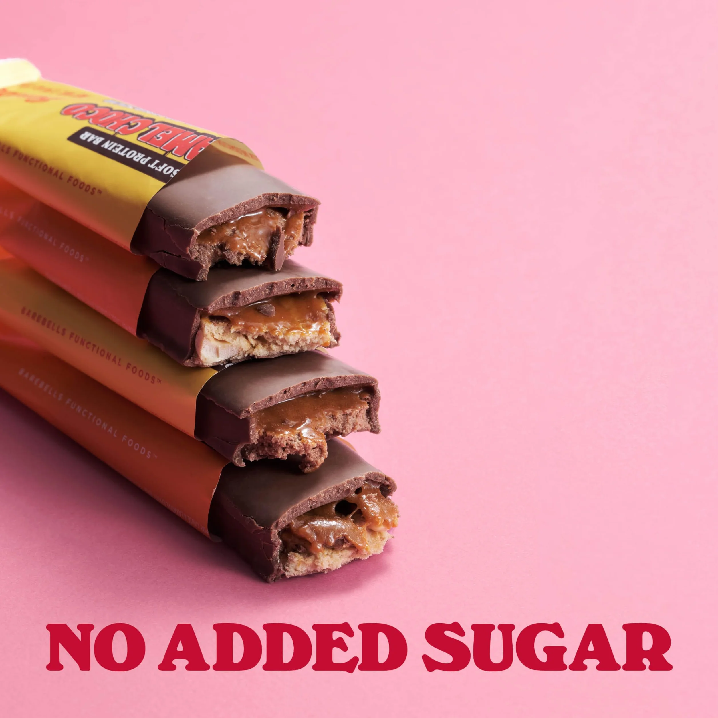 Barebells Soft Protein Bar | batonik proteinowy o niskiej zawartości cukru (karmelowy Choc, 12 x 55 g)