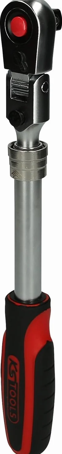 KS Tools 914.1220 CHROMEplusTeleskopowe pokretlo przelaczalne 72 zab, 1/2"