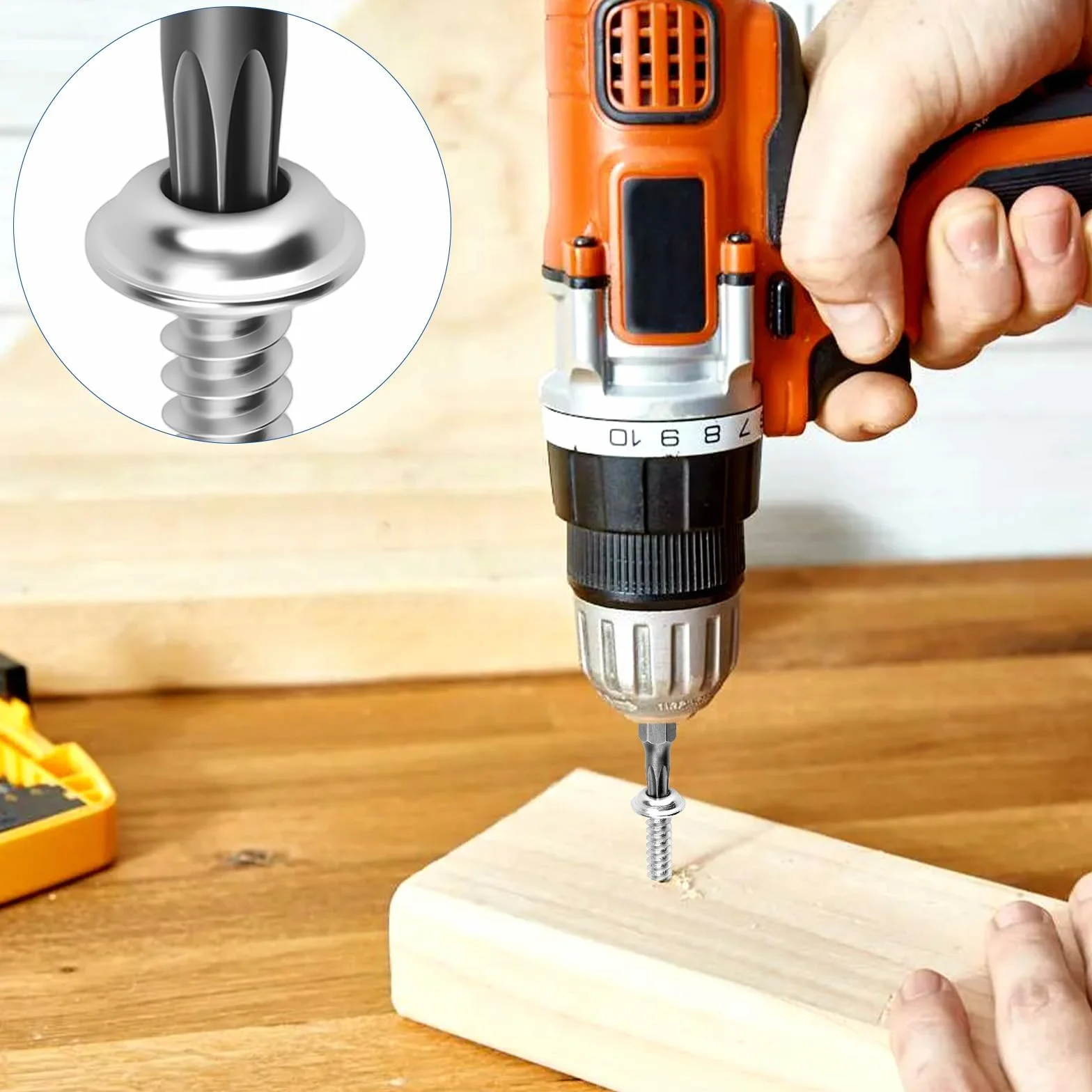 120 sztuk wkrętów blachowych ze stali nierdzewnej M3 x 18 mm, łeb talerzowy, wkręty do drewna, Torx A2, V2A, wkręty samogwintujące, pełny gwint, śruby z łbem płaskim z bitem, śruby z łbem