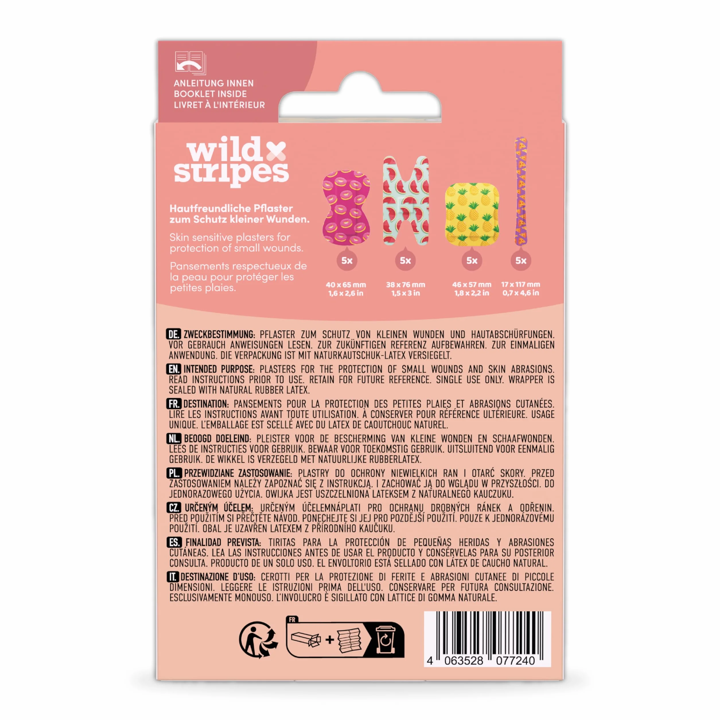 Wild Stripes Finger Flexi Food Wodoodporny Elastyczny