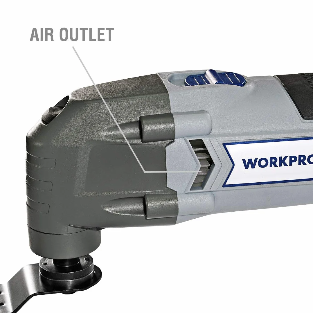 WORKPRO Wielofunkcyjne narzędzie oscylacyjne 300 W 6 prędkości z 16 akcesoriami