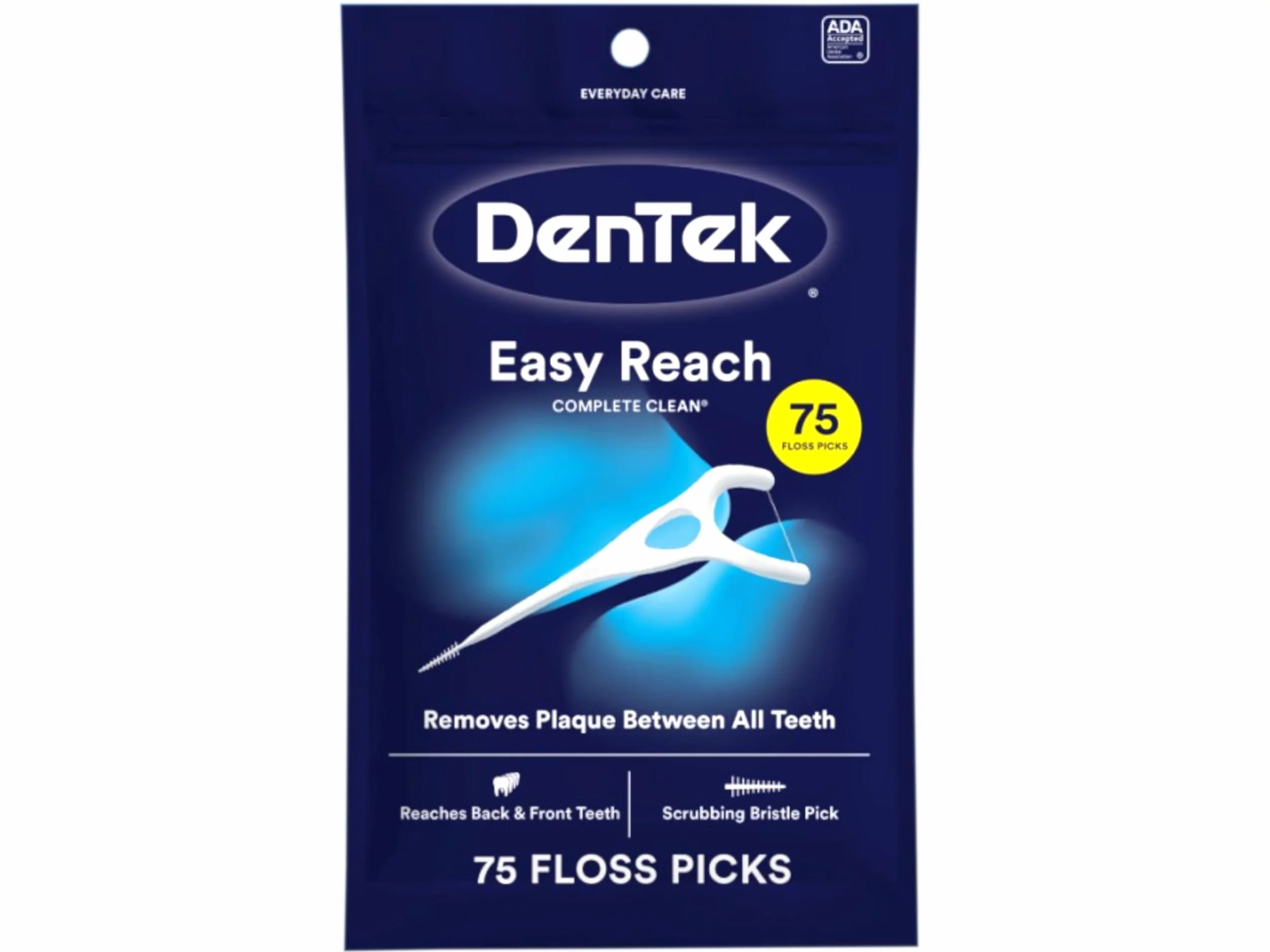 DenTek, Kompletne kostki do czystej nici 75 kostek do nici, 3 sztuki, 225 sztuk