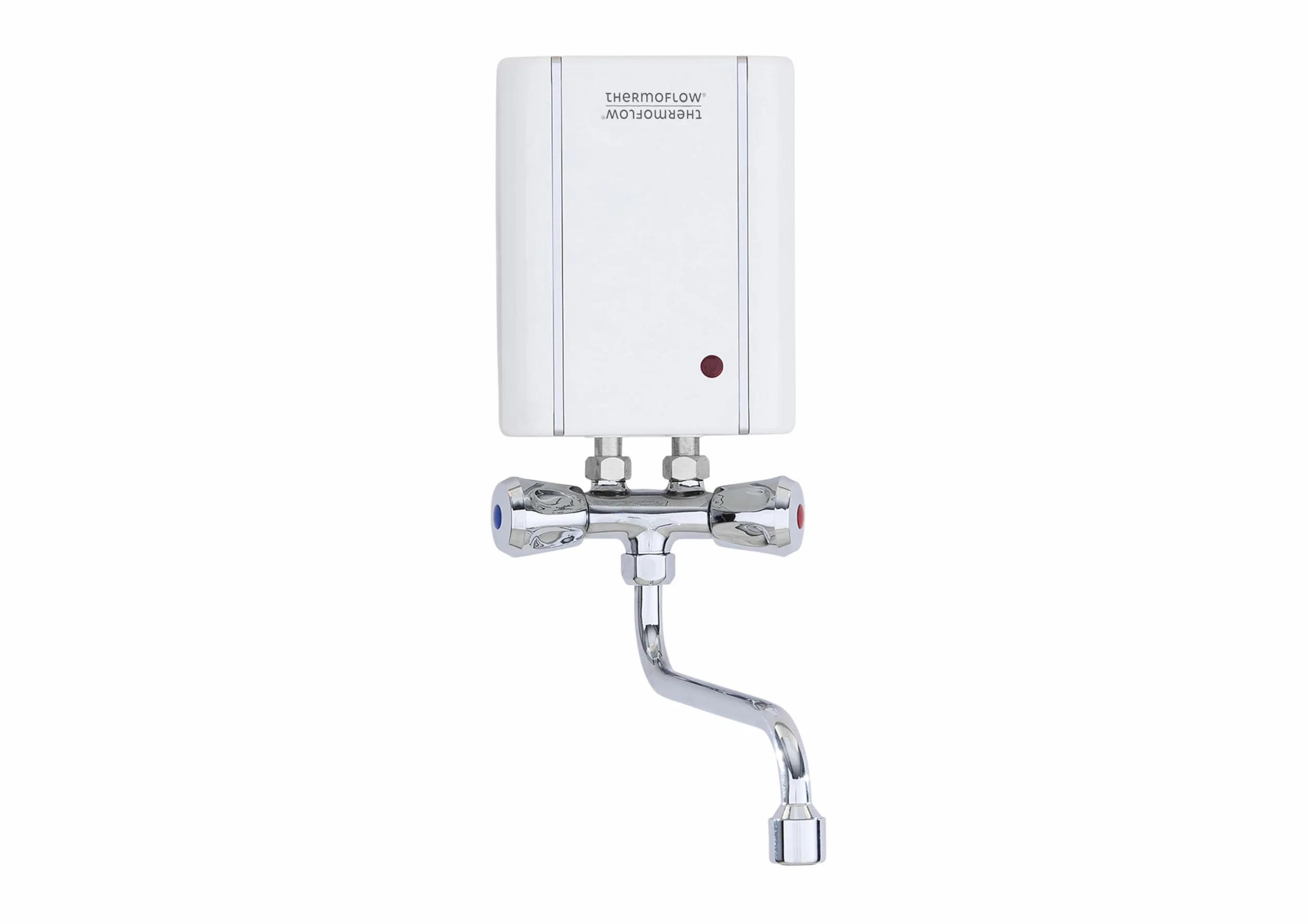 Thermoflow Mały przepływowy podgrzewacz wody 3,5 kW z armaturą Typ/model: ELEX35ARM