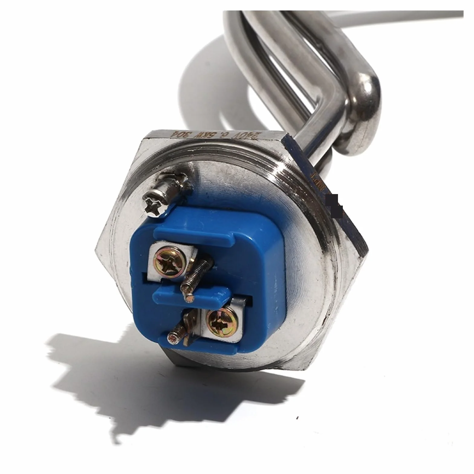 Element grzejny zanurzeniowy do wody 240 V, składany, rurowy element parzenia z gwintem NPT 1 cal 32 mm(4500W 350mmL)