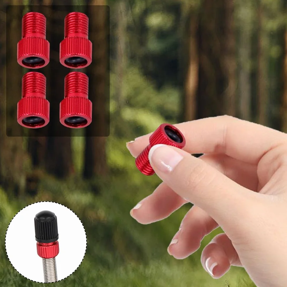 Adapter do zaworu ze stopu aluminium, konwertuj presta na schrader