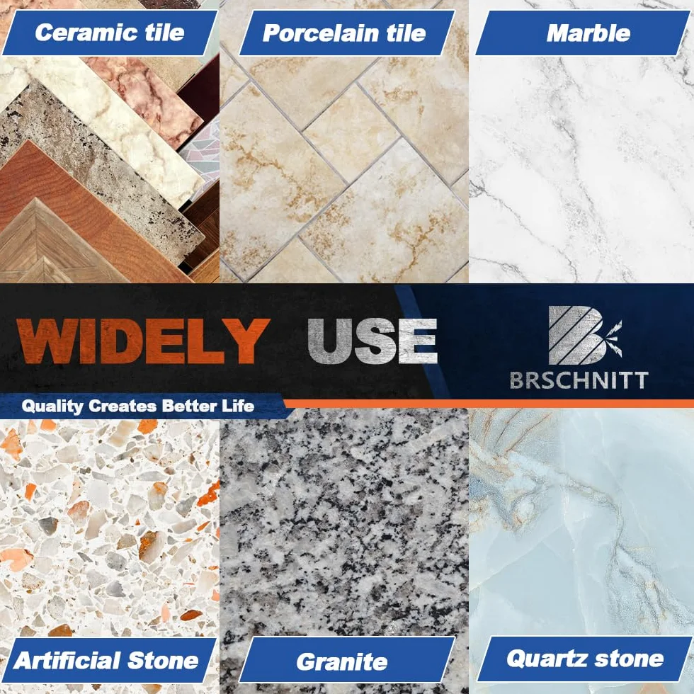 Diamentowa ceramiczna tarcza tnąca, 75 mm, 3 szt., 7,6 cm, diamentowe ostrze do płytek ceramicznych, płytek porcelanowych, marmurowych altan, 10 mm