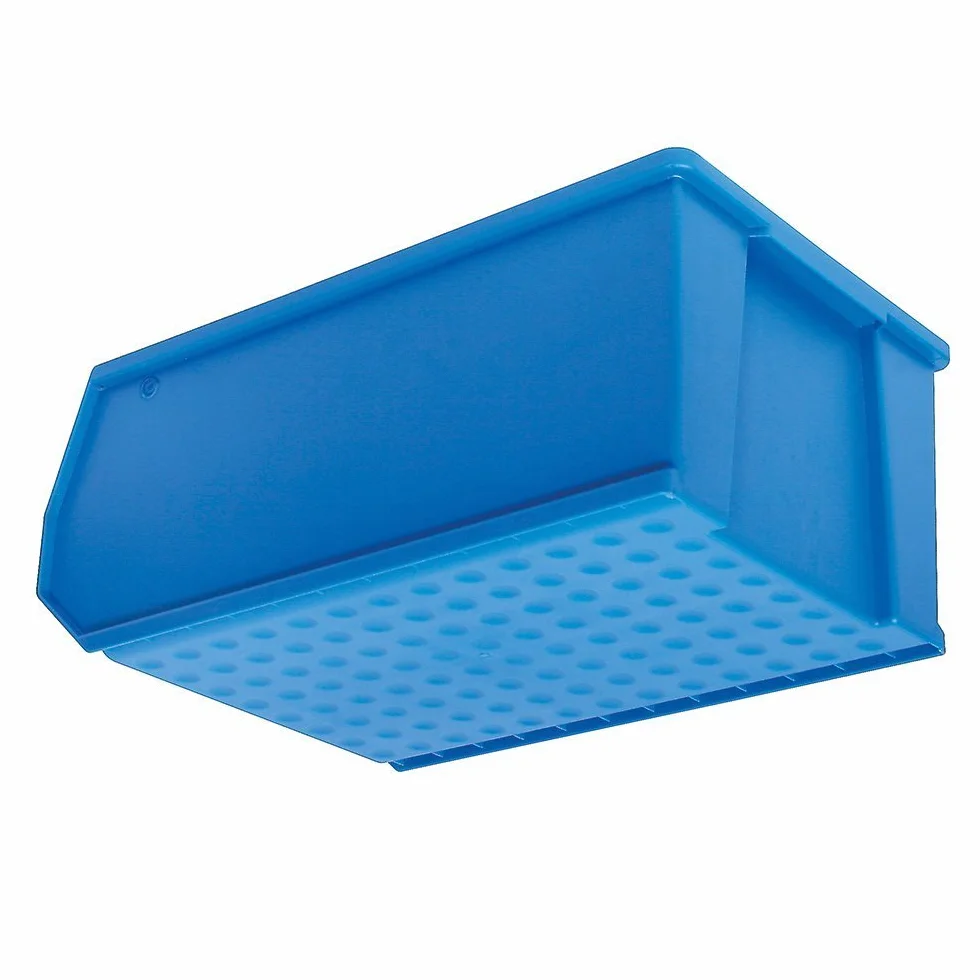 8x skrzynka do przechowywania "PROFI" LB 2, dł. x szer. x wys. 500 x 300 x 200 mm, pojemność 21 litrów, niebieska