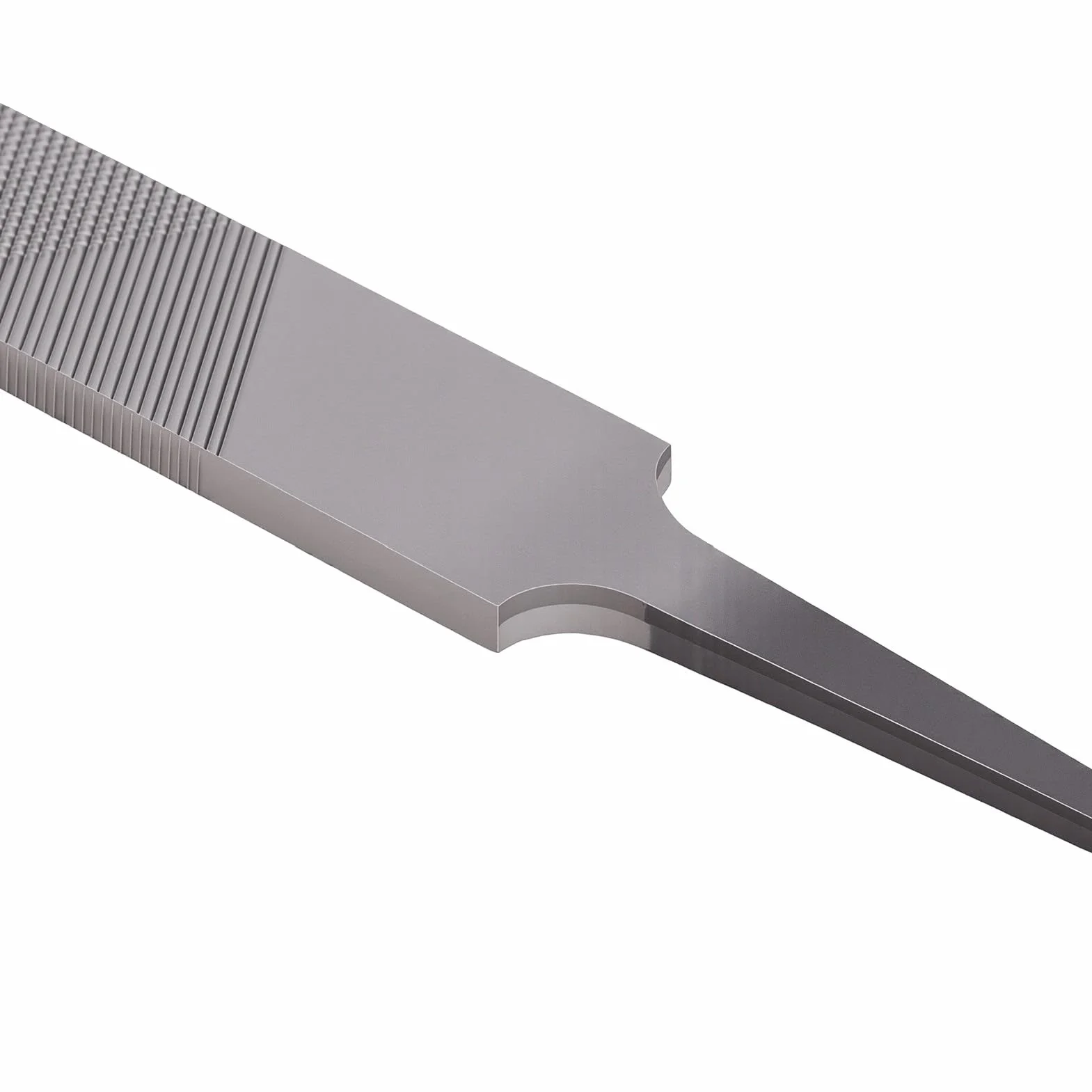 Fafeicy Pilnik Płaski ze Stali Wysokowęglowej 250 Mm z Podwójnym Nacięciem do Metalu, Precyzyjne Narzędzie Ręczne do Gratowania Kształtowego (Gruboziarnisty 10PCS)