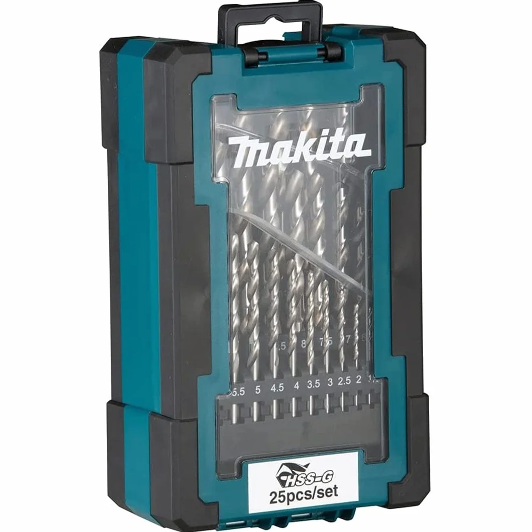 Makita D-67555 zestaw wierteł HSS-G 25-częściowy
