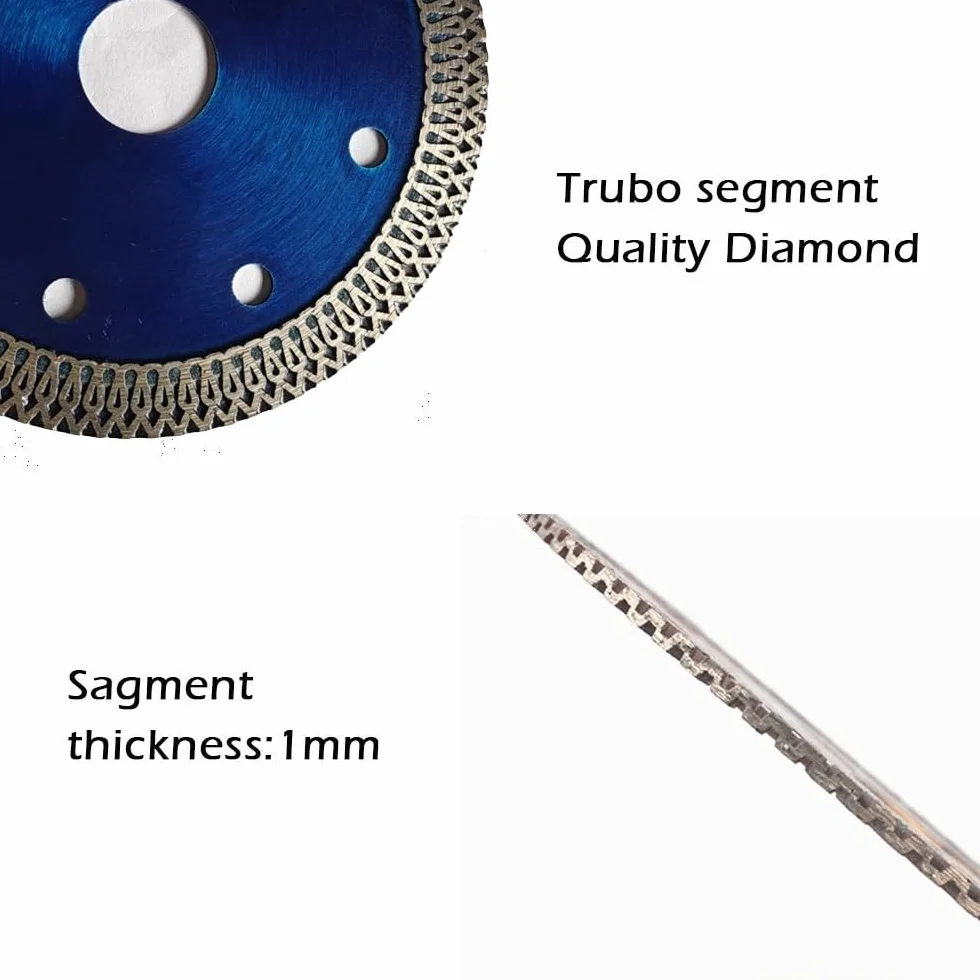 Ultracienkie ostrze diamentowe Diamentowe tarcze tnące 105-125 mm do granitu, marmuru, płytek porcelanowych i ceramiki(105mm)