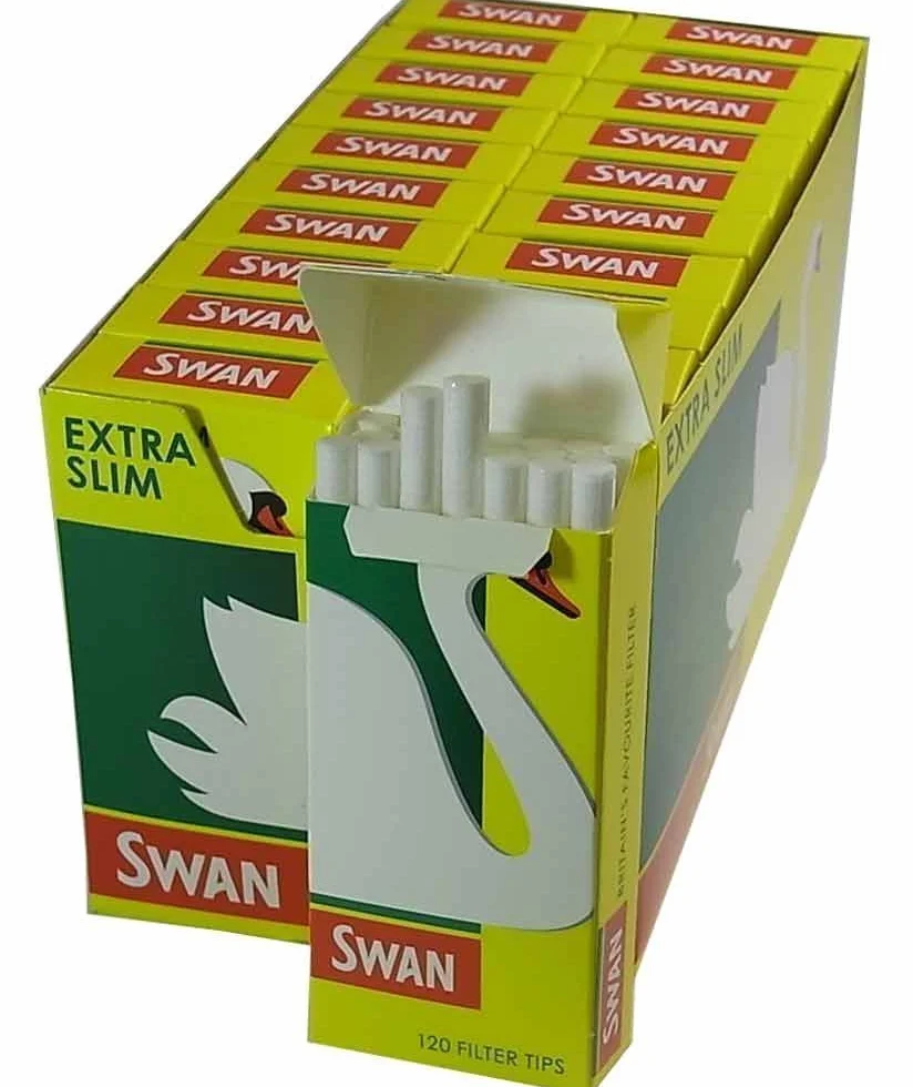 Swan Extra Slim Filter Tips 120 szt. 20 pudełek