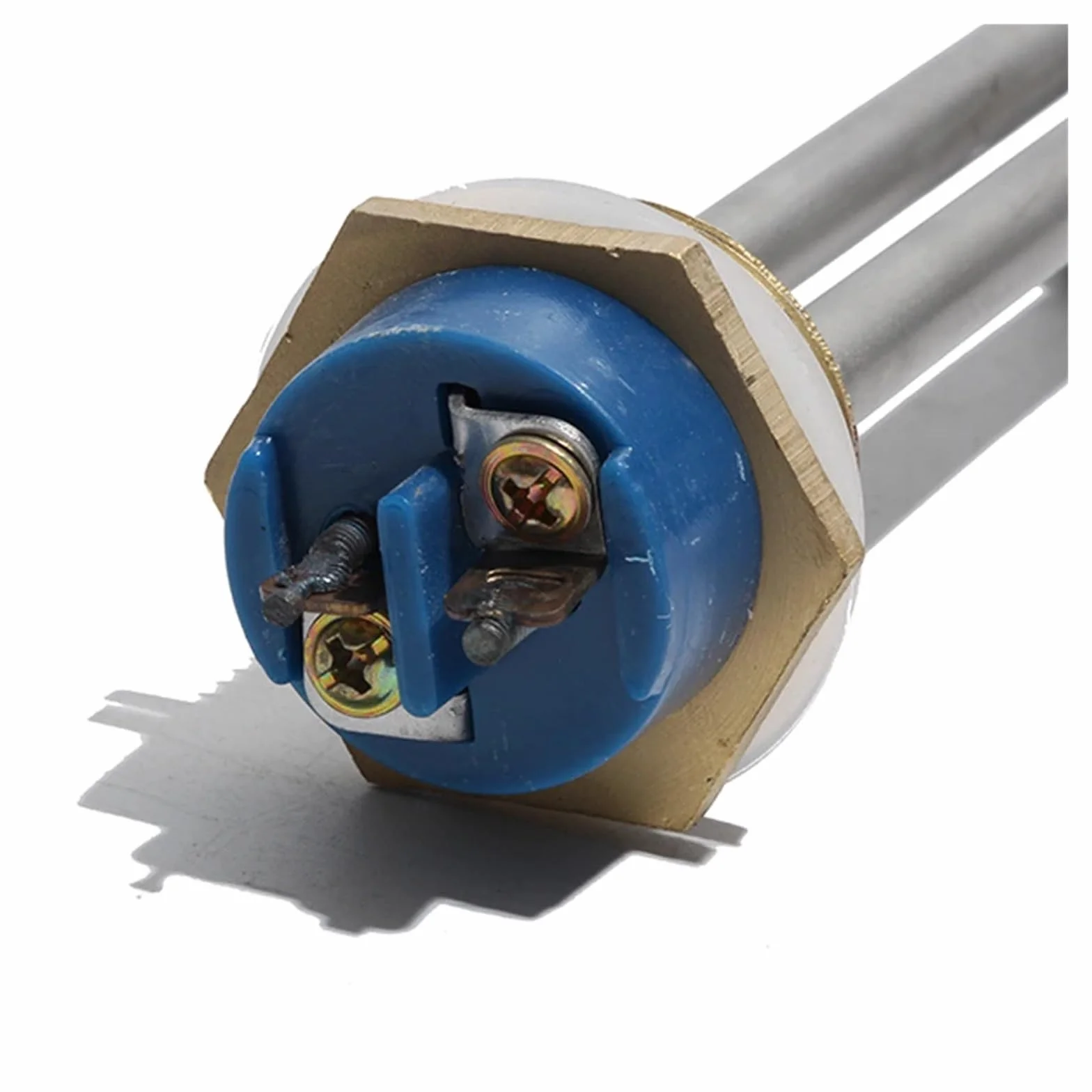 1 cal/DN25 gwint 201 składana śruba ze stali nierdzewnej typu element bojlera elektryczna rura grzewcza(380V,3KW 230mm 201SUS)