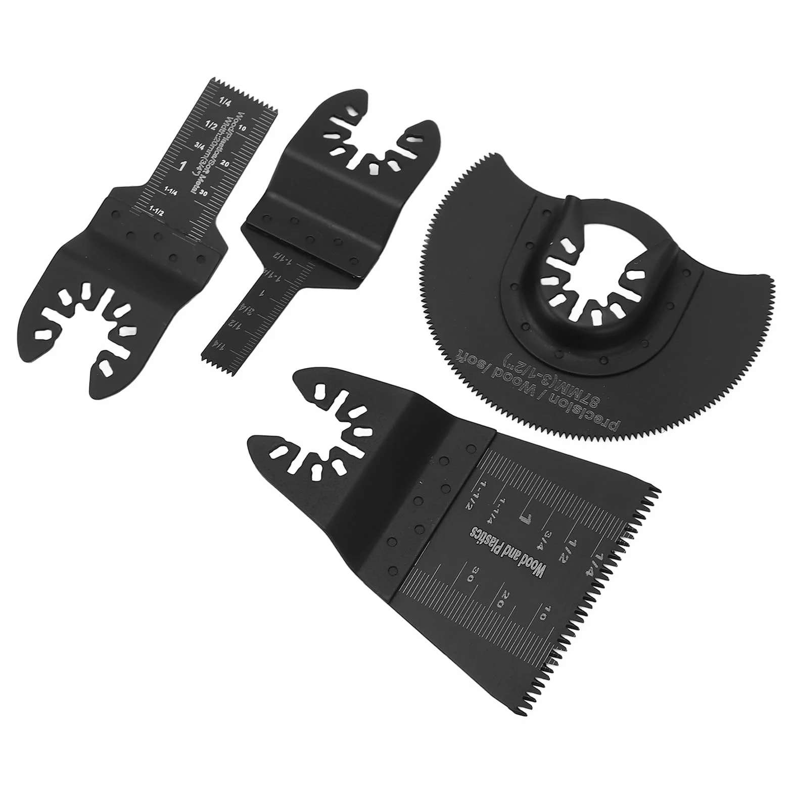 Zawiera rozmiary 10 mm 20 mm 65 mm i 88 mm - 20-częściowy zestaw brzeszczotów oscylacyjnych do cięcia drewna i tworzyw sztucznych, zestaw akcesoriów do narzędzia wielofunkcyjnego