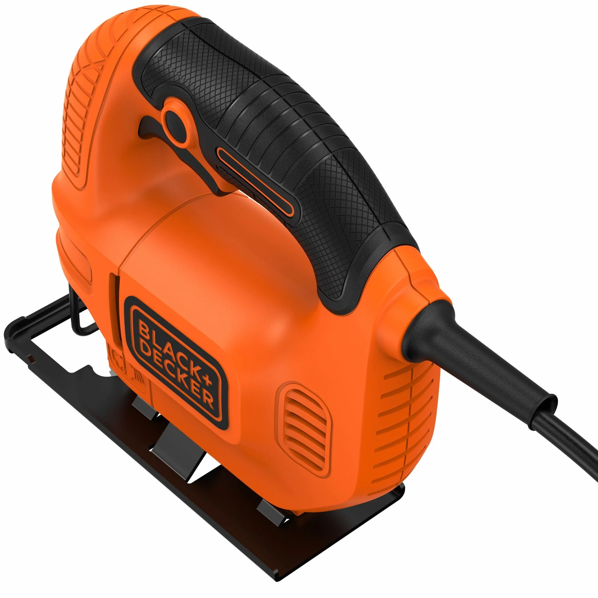 BLACK+DECKER Wyrzynarka do drewna, moc 400 W, KS501-QS