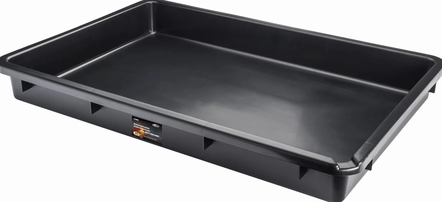 ViGOR V5488 Taca uniwersalna I 80x52x10 cm duża kwasoodporna taca ociekowa o pojemności 50 litrów do uniwersalnego zastosowania I Certyfikowana produkcja zgodnie z n