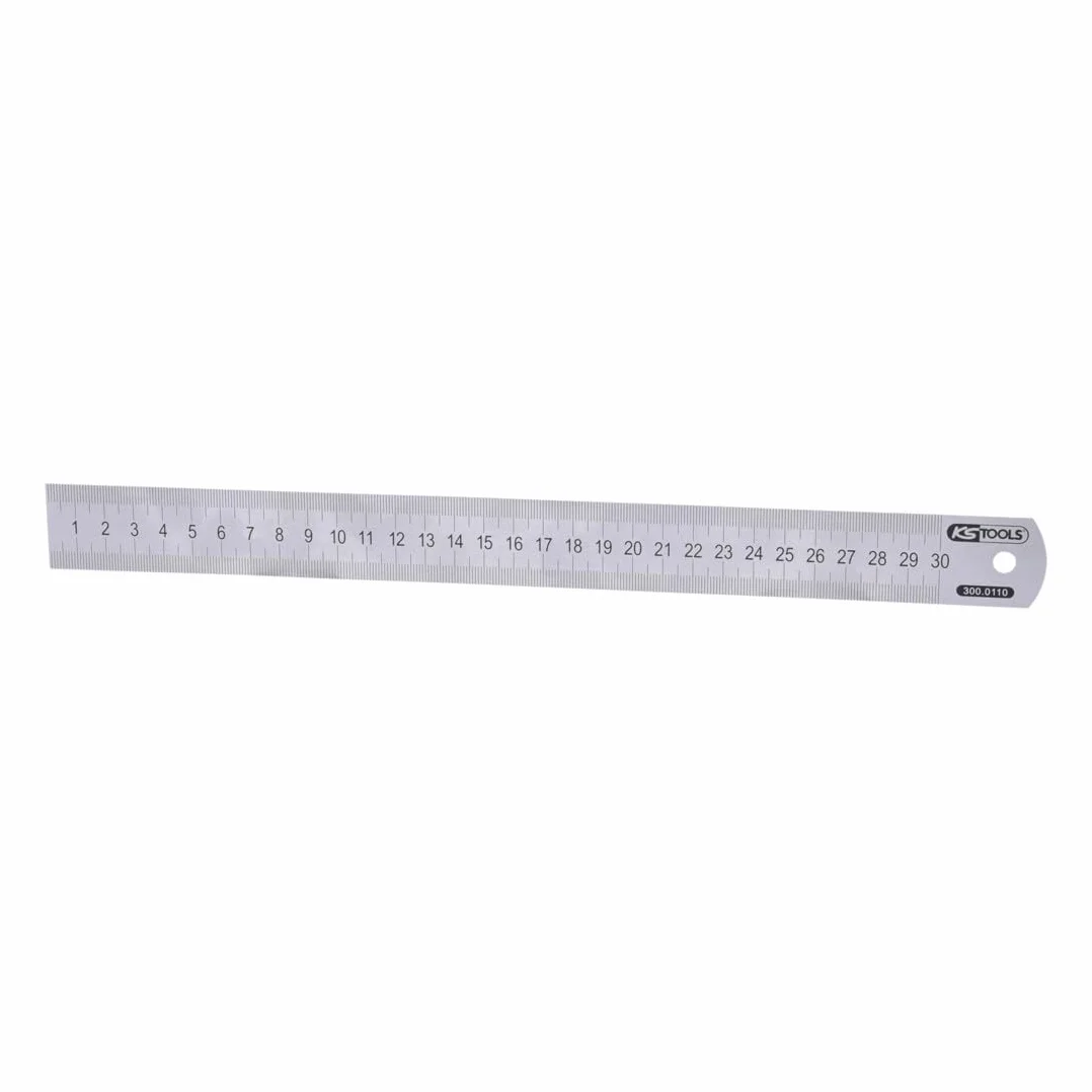 KS Tools 300.0110 Pólelastyczny przymiar stalowy, 300mm
