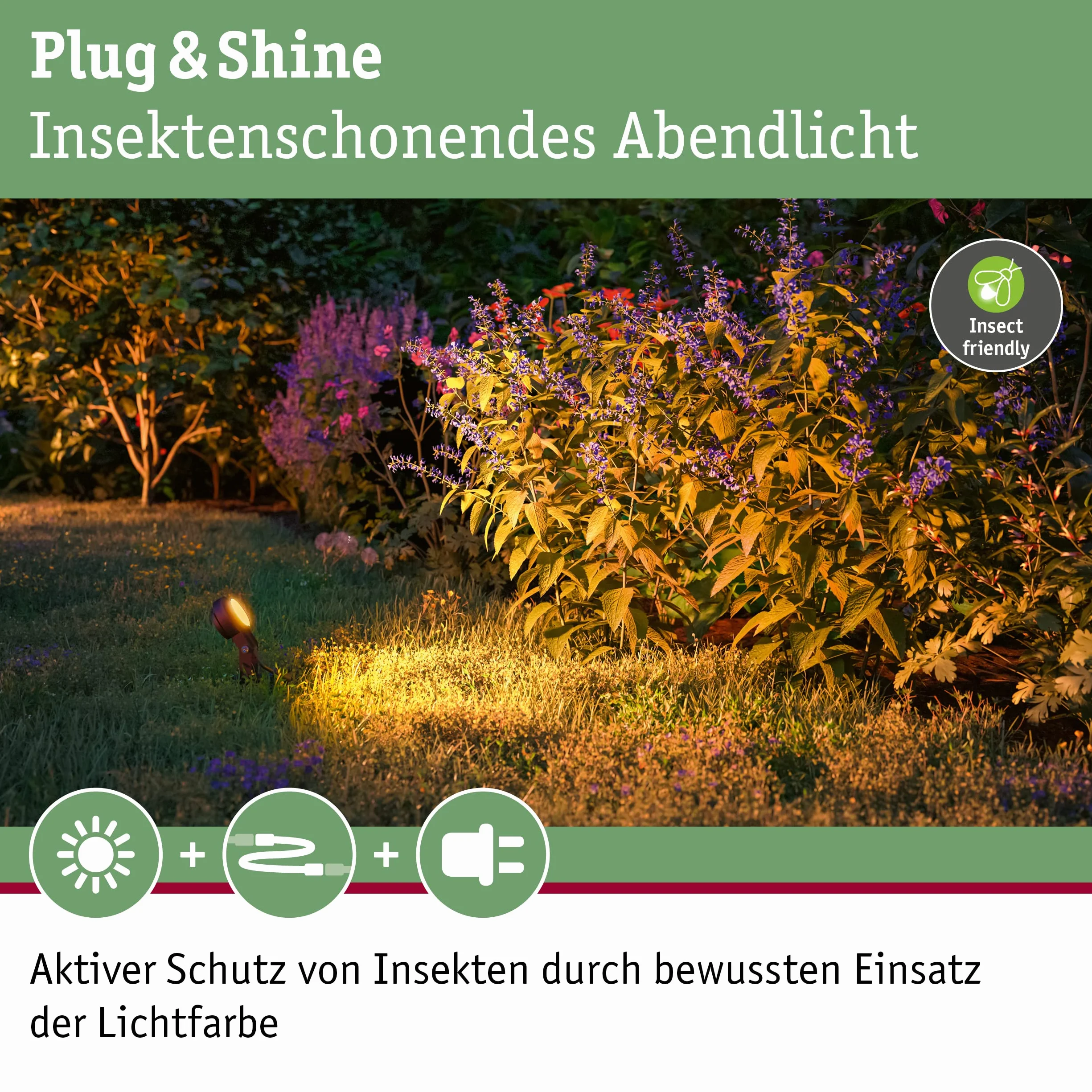 Paulmann Sting reflektor ogrodowy LED IP67 2200K 6,3W Antracyt