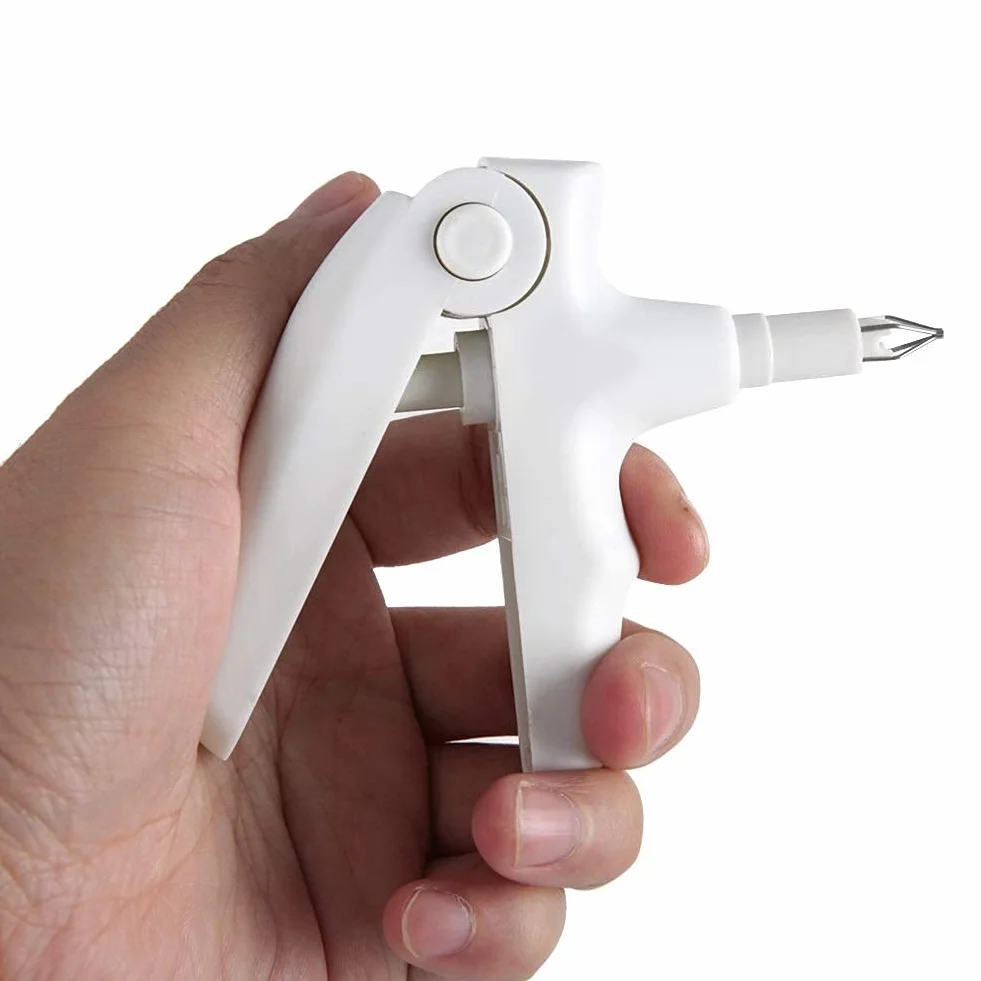 Pistolet do ligatury - ortodontyczne narzędzia do ligatury ortodontycznej Ortodontyczne podwiązanie instrument dentystyczny do ortodontycznych więzi ligaturowych o-ringi szelki gumowe opaski (kolor: