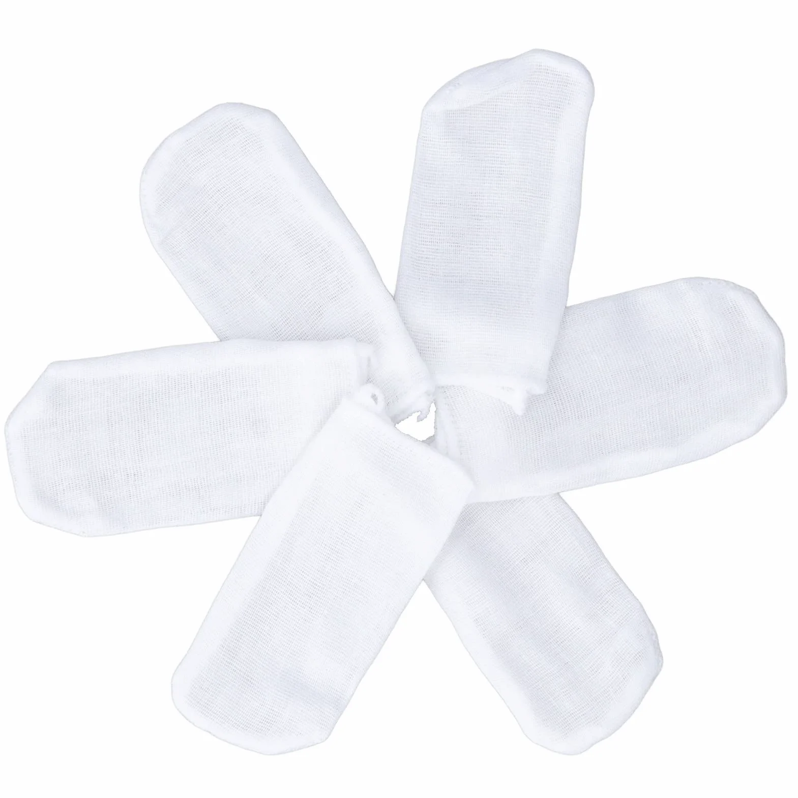 Baby Finger Brush, Miękka Szczoteczka do Zębów dla Niemowląt i Dzieci, Skuteczne Czyszczenie dziąseł, Języka i Zębów, 6 szt.
