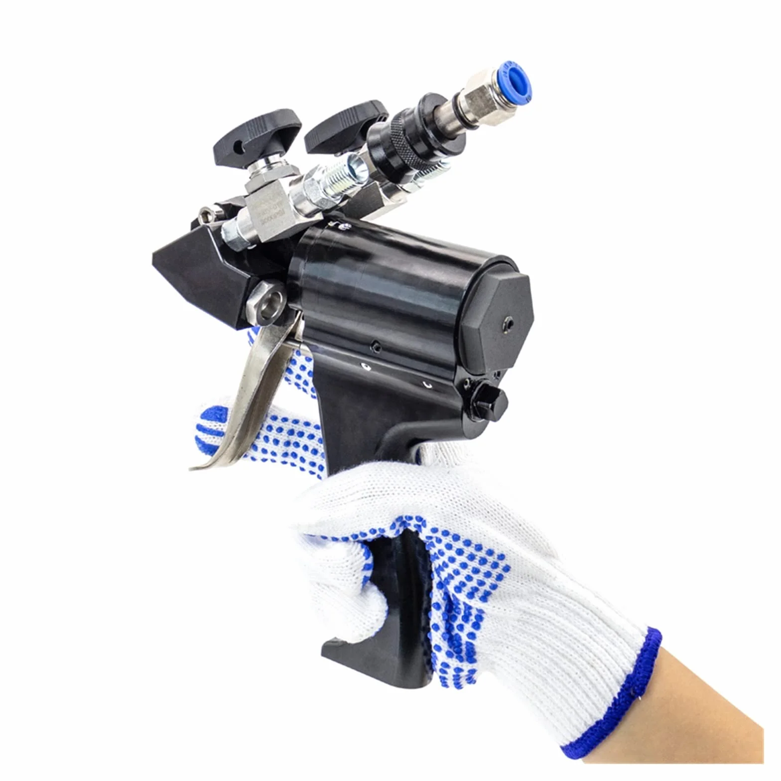 Pistolet natryskowy P2 PU Pistolet natryskowy z pianki poliuretanowej Pneumatyczny wysokociśnieniowy pistolet natryskowy Max.35Mpa 1-12kg/min 0.2-1.2Mpa 1.6MM Profesjonalne instrumenty i narzędzia
