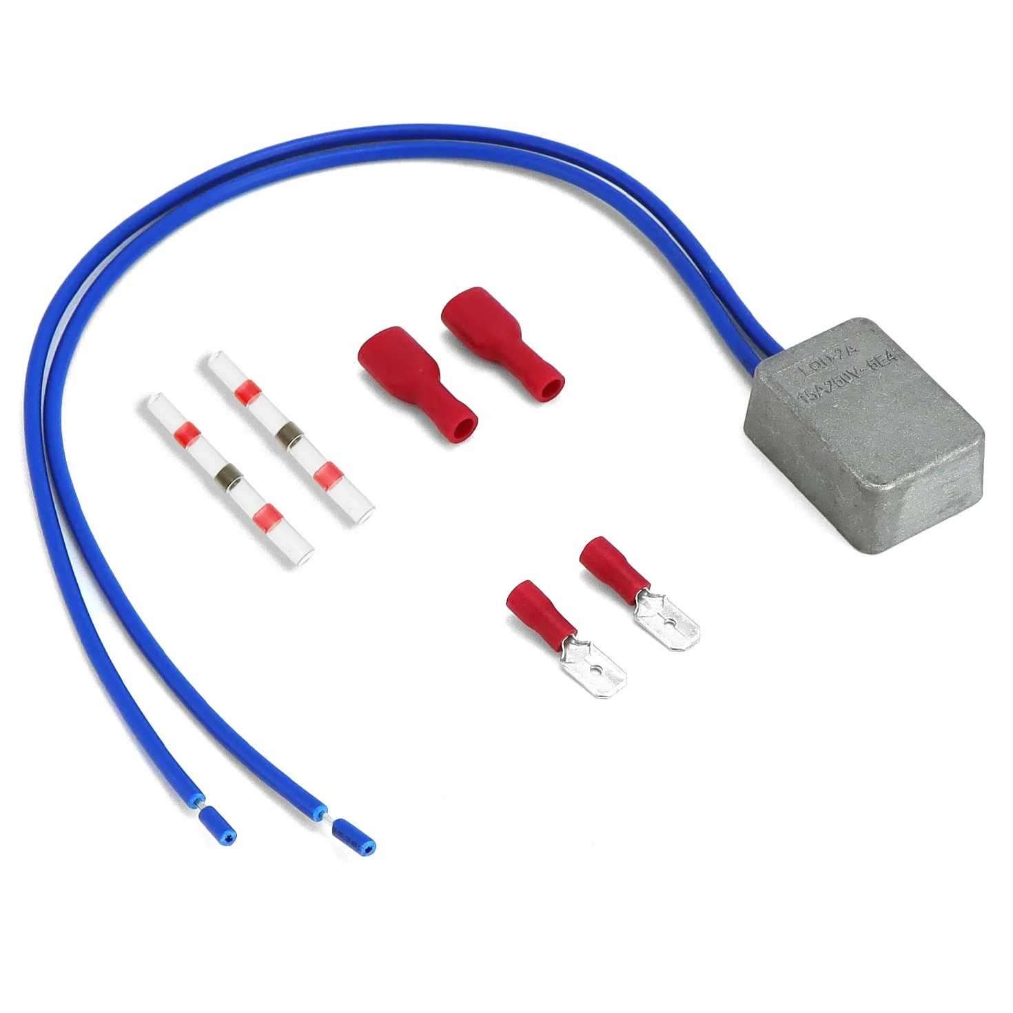 QWORK® Zestaw modułów Softstart, łagodny rozruch 15 A 230 V, odpowiedni do pił tarczowych, wiertarek elektrycznych, młotów elektrycznych