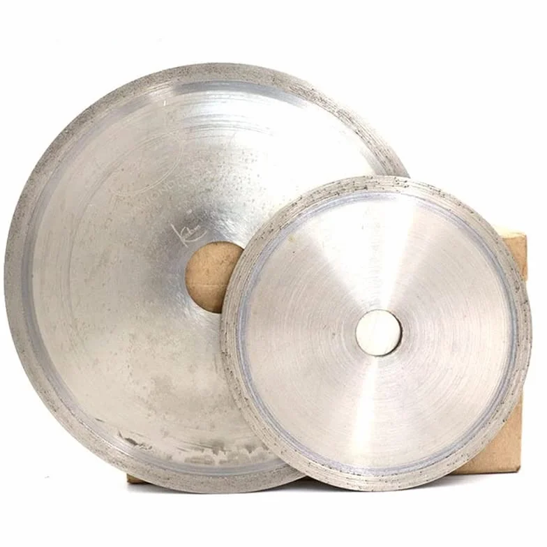 Ostrza do cięcia szkła, Do kamieni szlachetnych z jadeitu Agat i kryształy Średnica 110-450 mm Grubość 0,5-1,2(110x16x1.0mm)