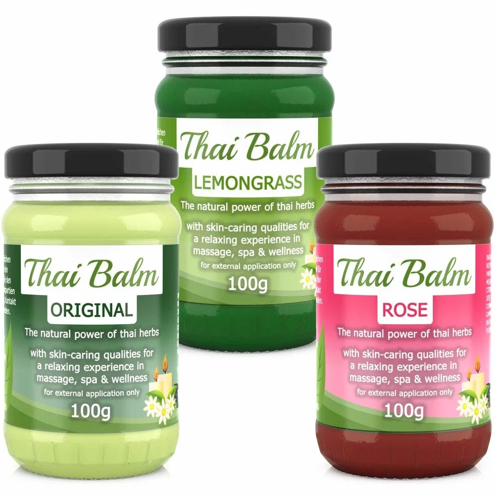 Wang Prom Natural Herbs oryginalny tajskie zioła balsam do masażu 100 g