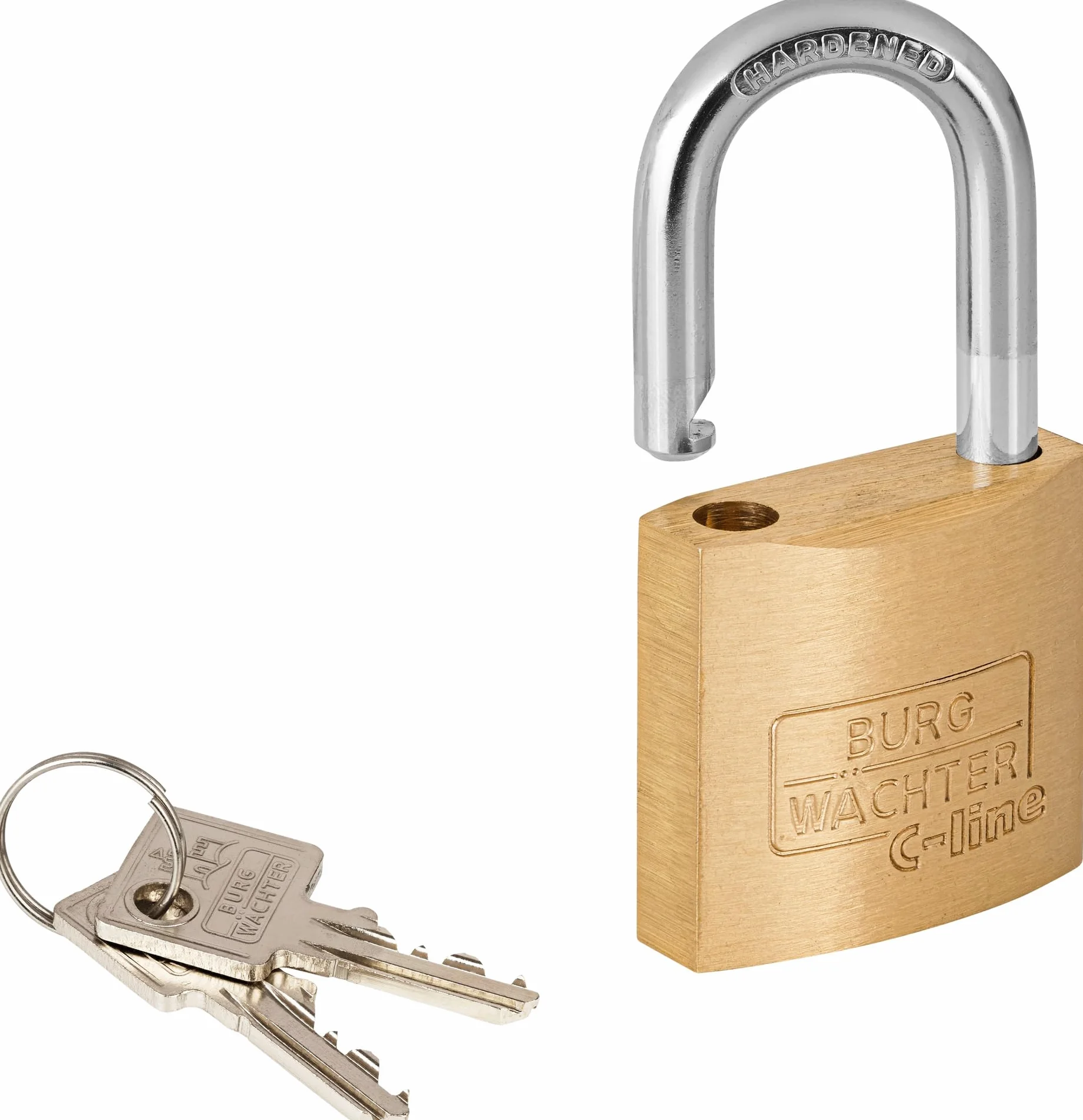 Burg-Wächter Quadro 22 30 GL SB zestaw kłódek, grubość pałąka 5,0 mm