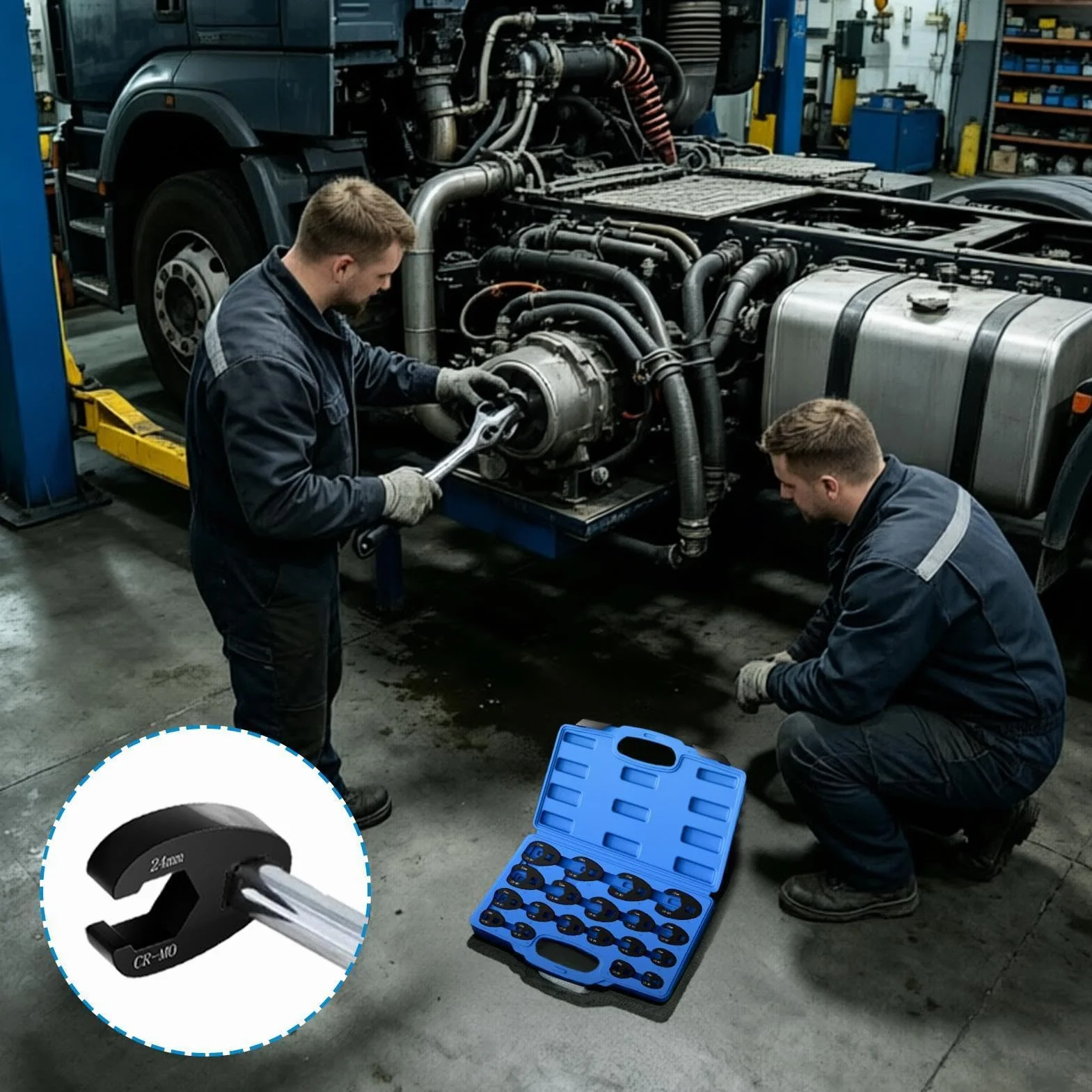 Metryczne gniazda na łapy gęsi zestaw kluczy grzechotkowych U dla | Zestaw szczęk hamulcowych dla mechaników, techników, domu, przemysłu, warsztatu, motoryzacji, hydrauliki,